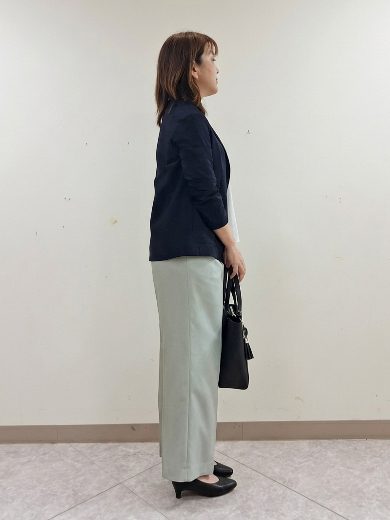 S.xuliさんの「Reflect｜【SS-4Lサイズ／接触冷感／シワになりにくい】リラクシーテーラードジャケット」を使ったコーディネート