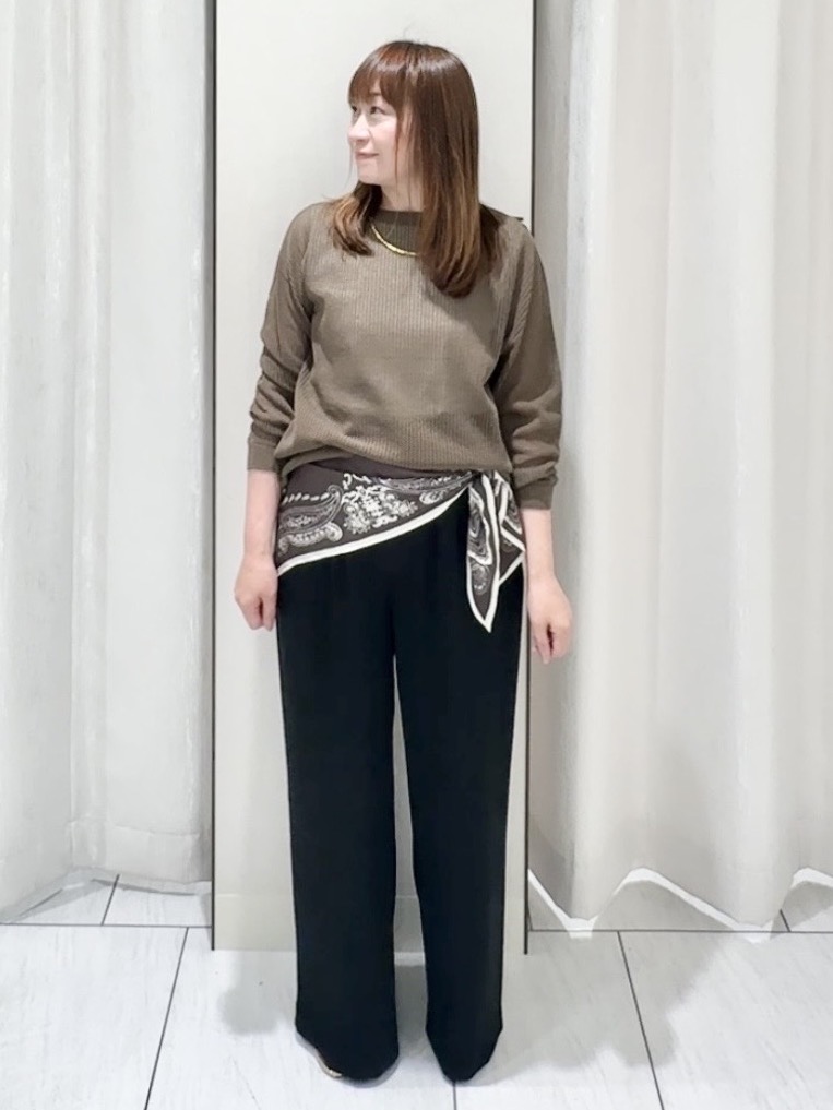 ʏᴜᴋɪᴋᴏさんの「UNTITLED｜シアーメッシュニット」を使ったコーディネート