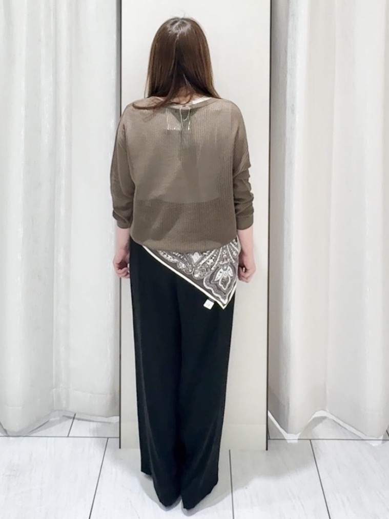ʏᴜᴋɪᴋᴏさんの「UNTITLED｜シアーメッシュニット」を使ったコーディネート