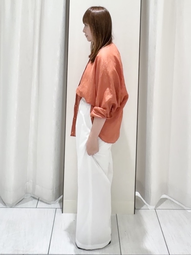 ʏᴜᴋɪᴋᴏさんの「UNTITLED｜【麻100】リネンドルマンシャツ」を使ったコーディネート