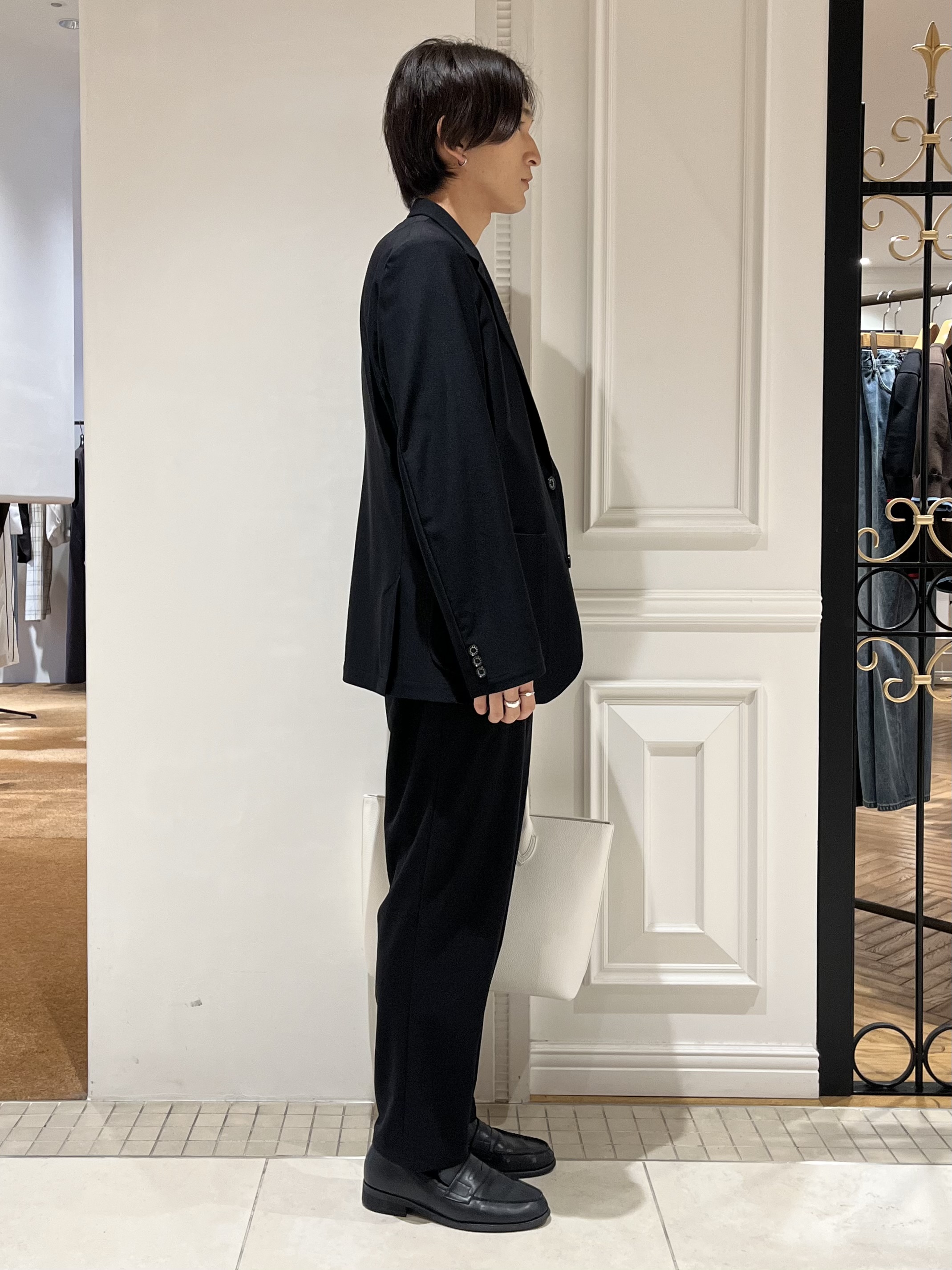 Watanabeさんの「DRESSTERIOR｜【セットアップ可/接触冷感/UVカット/ウォッシャブル】AIRTOOL クールストレッチジャケット」を使ったコーディネート
