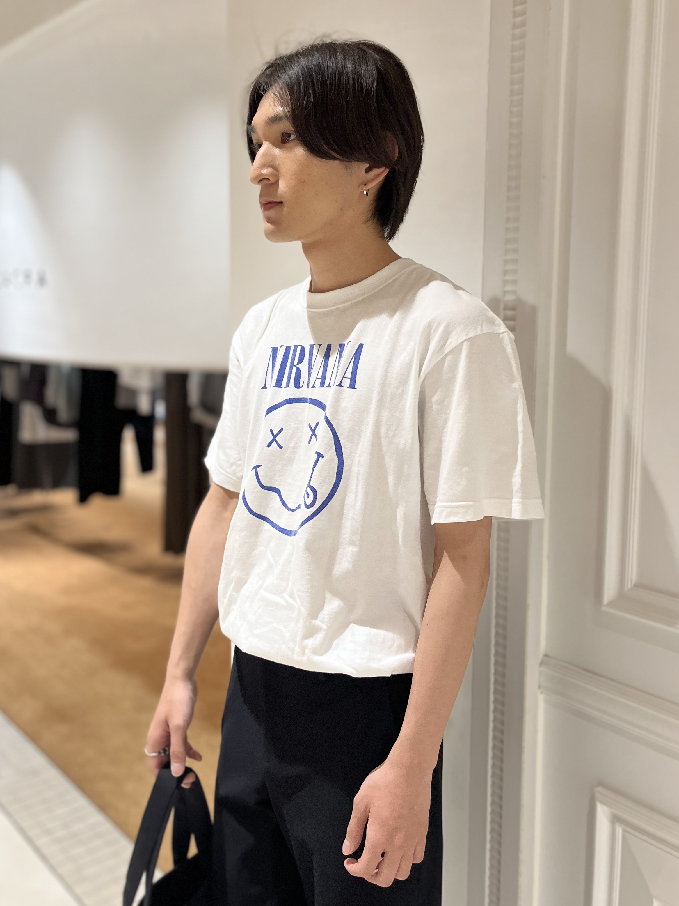Watanabeさんの「DRESSTERIOR｜GOOD ROCK SPEED（グッドロックスピード）SMILE TEE｜Tシャツ」を使ったコーディネート