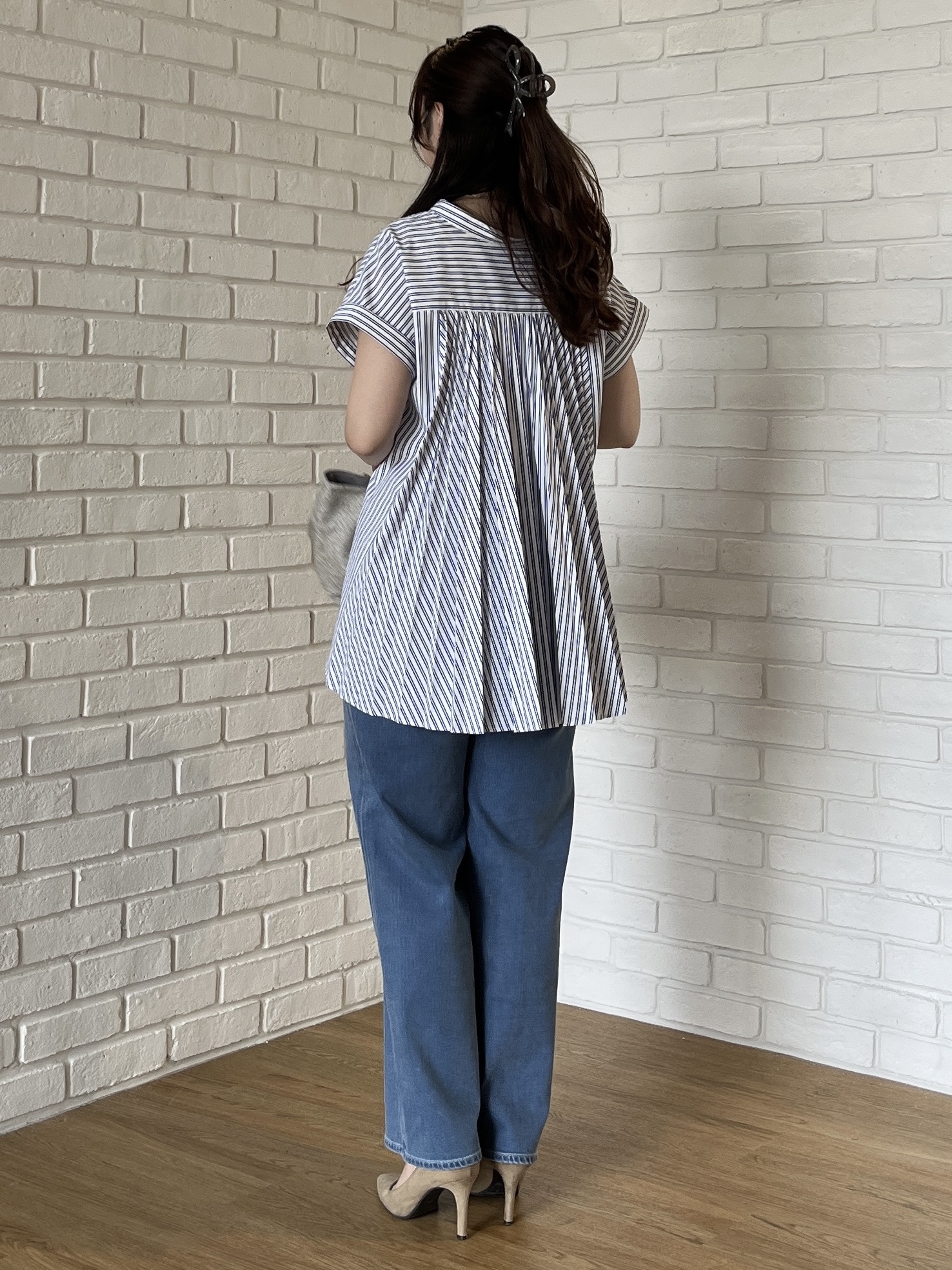 Saekoさんの「UNTITLED｜【多機能付き】バックプリーツデザインブラウス」を使ったコーディネート