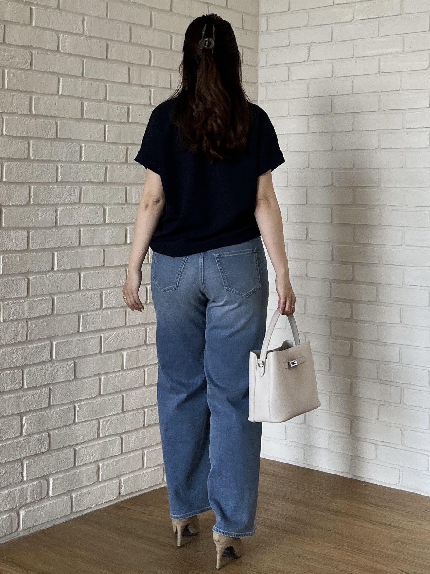 Saekoさんの「UNTITLED｜【古畑星夏さん着用/人気デニム】MAKE&times;DENIM WIDE」を使ったコーディネート