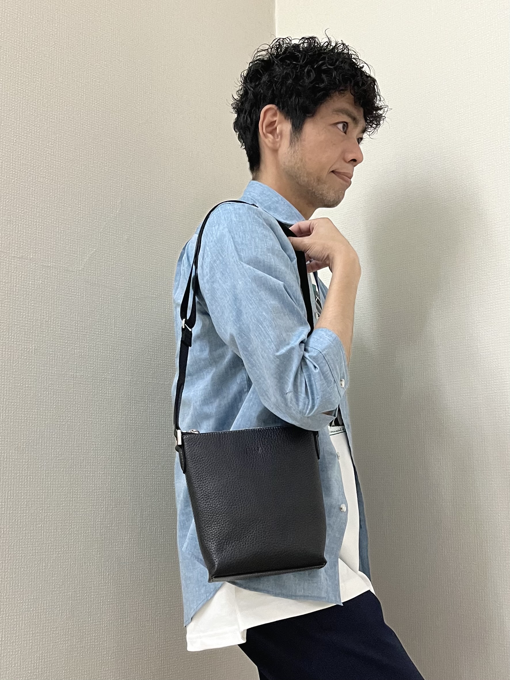 URAさんの「TAKEO KIKUCHI｜【接触冷感】ハイブリッド リネン 七分袖シャツ」を使ったコーディネート