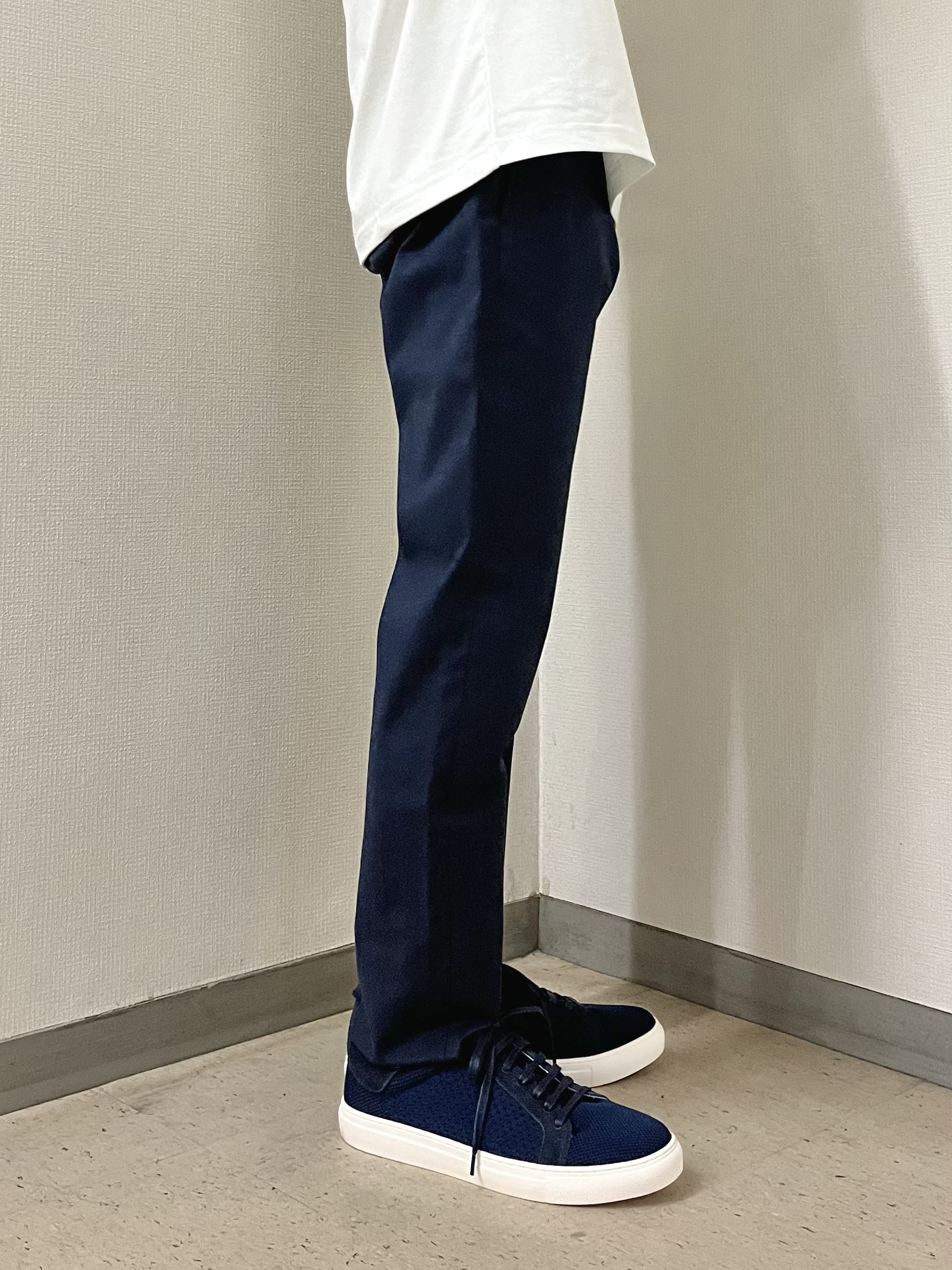 URAさんの「TAKEO KIKUCHI｜【接触冷感】ハイブリッド リネン 七分袖シャツ」を使ったコーディネート