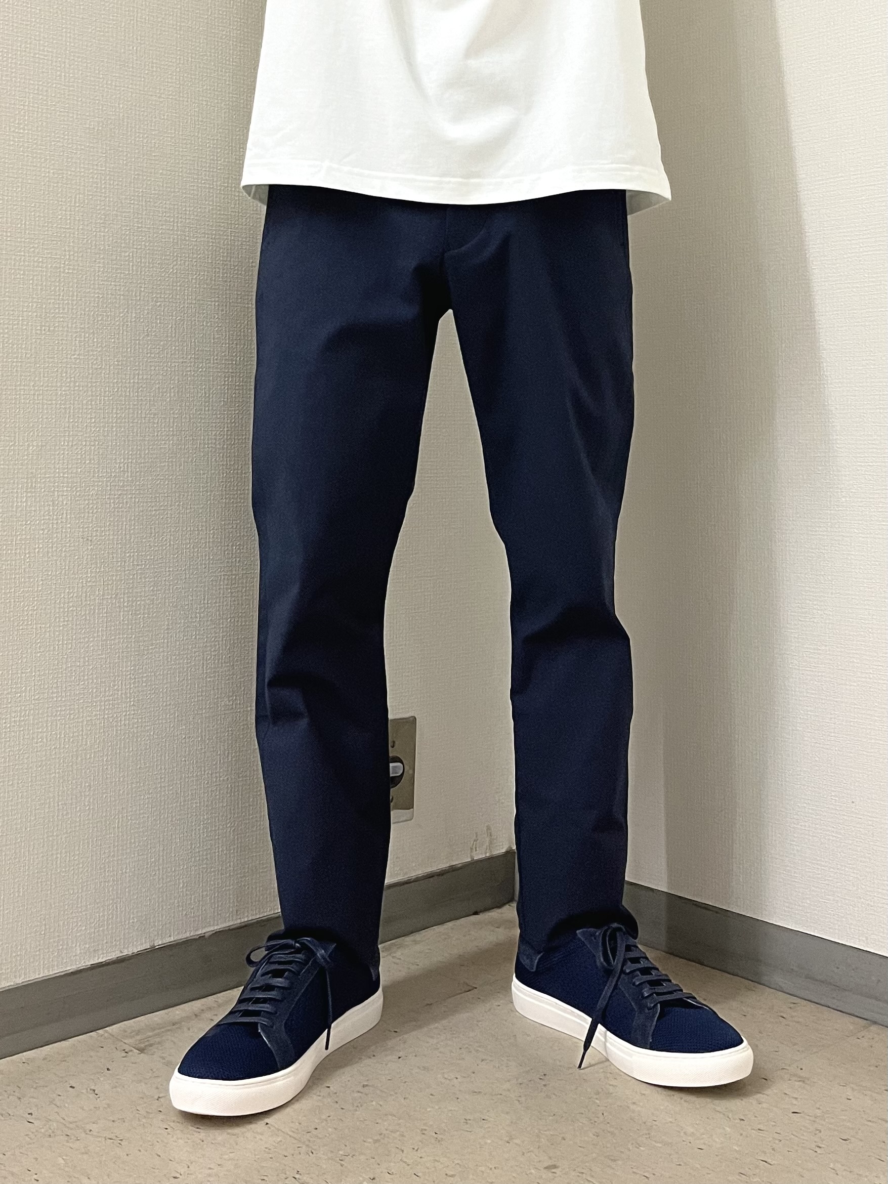 URAさんの「TAKEO KIKUCHI｜【接触冷感】ハイブリッド リネン 七分袖シャツ」を使ったコーディネート