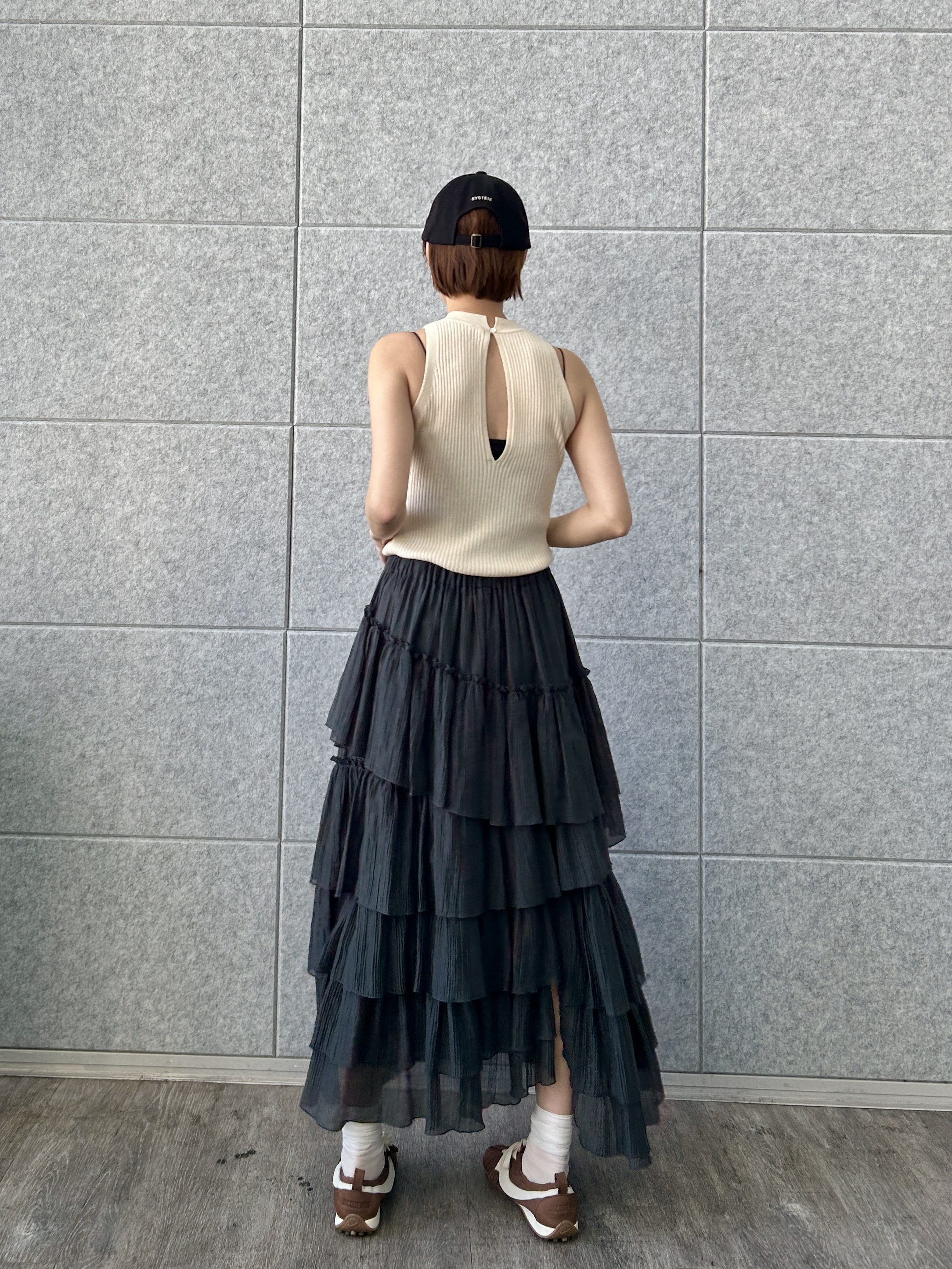 harunaさんの「CODE A｜M dramatic skirt」を使ったコーディネート
