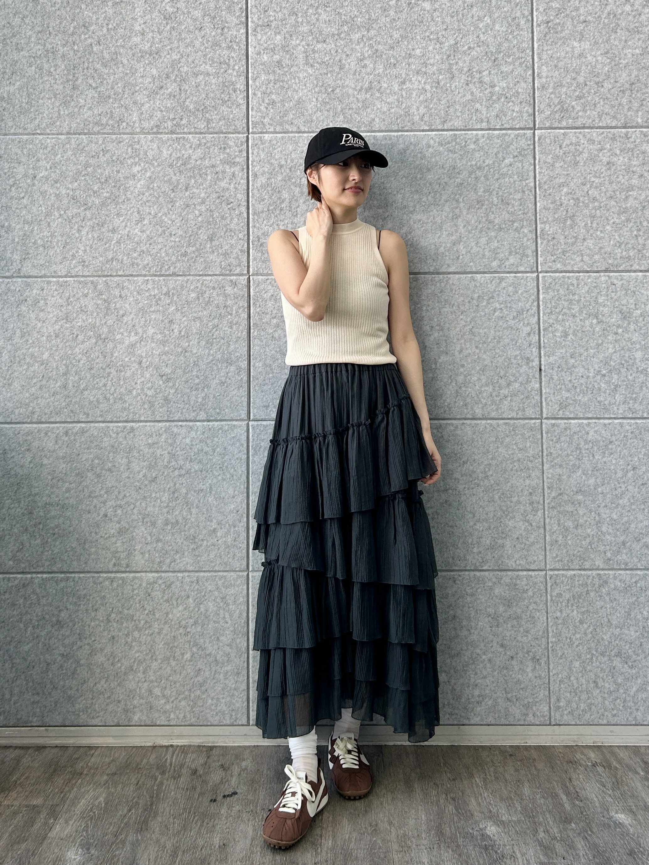 harunaさんの「CODE A｜M dramatic skirt」を使ったコーディネート