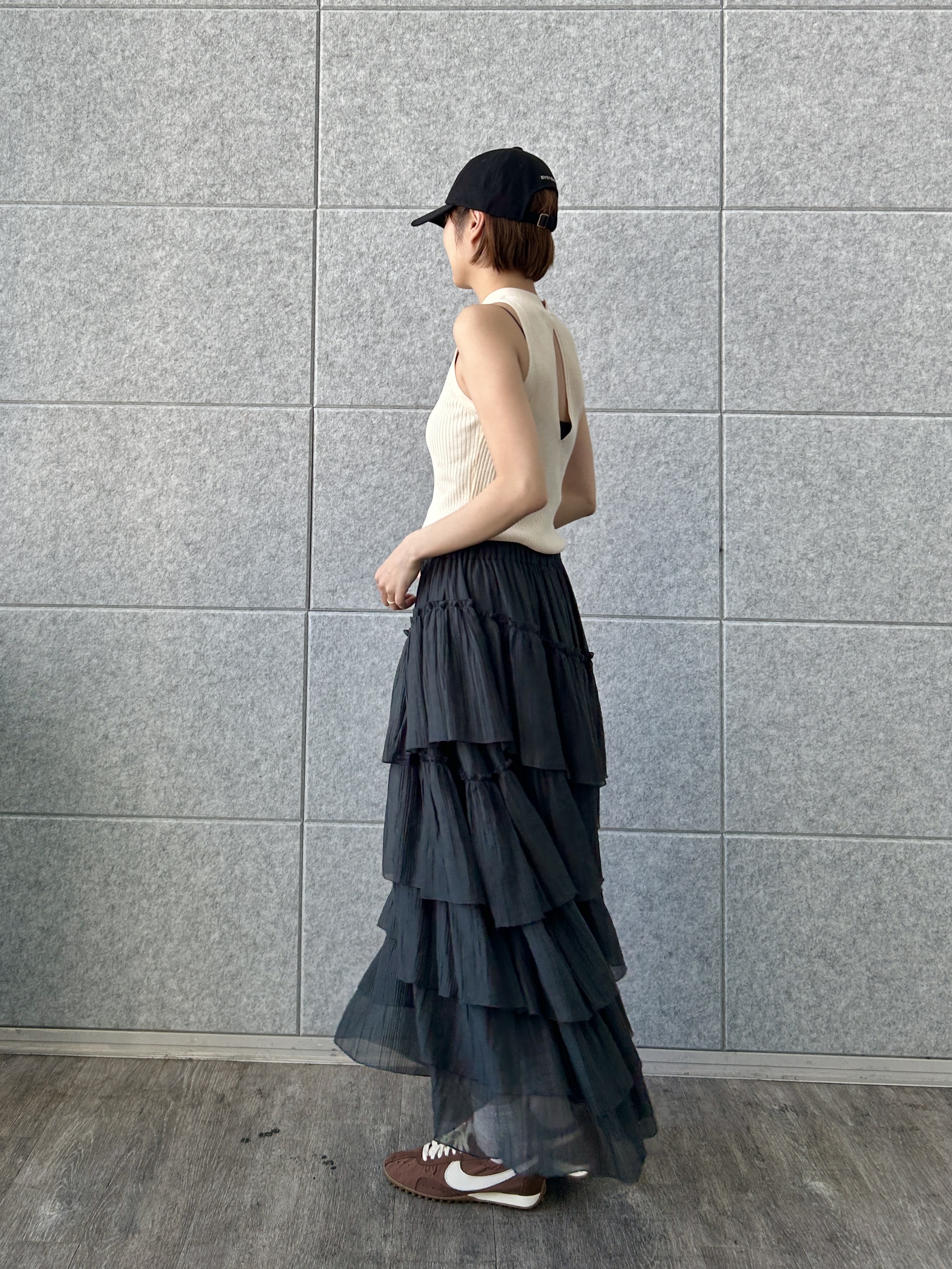 harunaさんの「CODE A｜M dramatic skirt」を使ったコーディネート