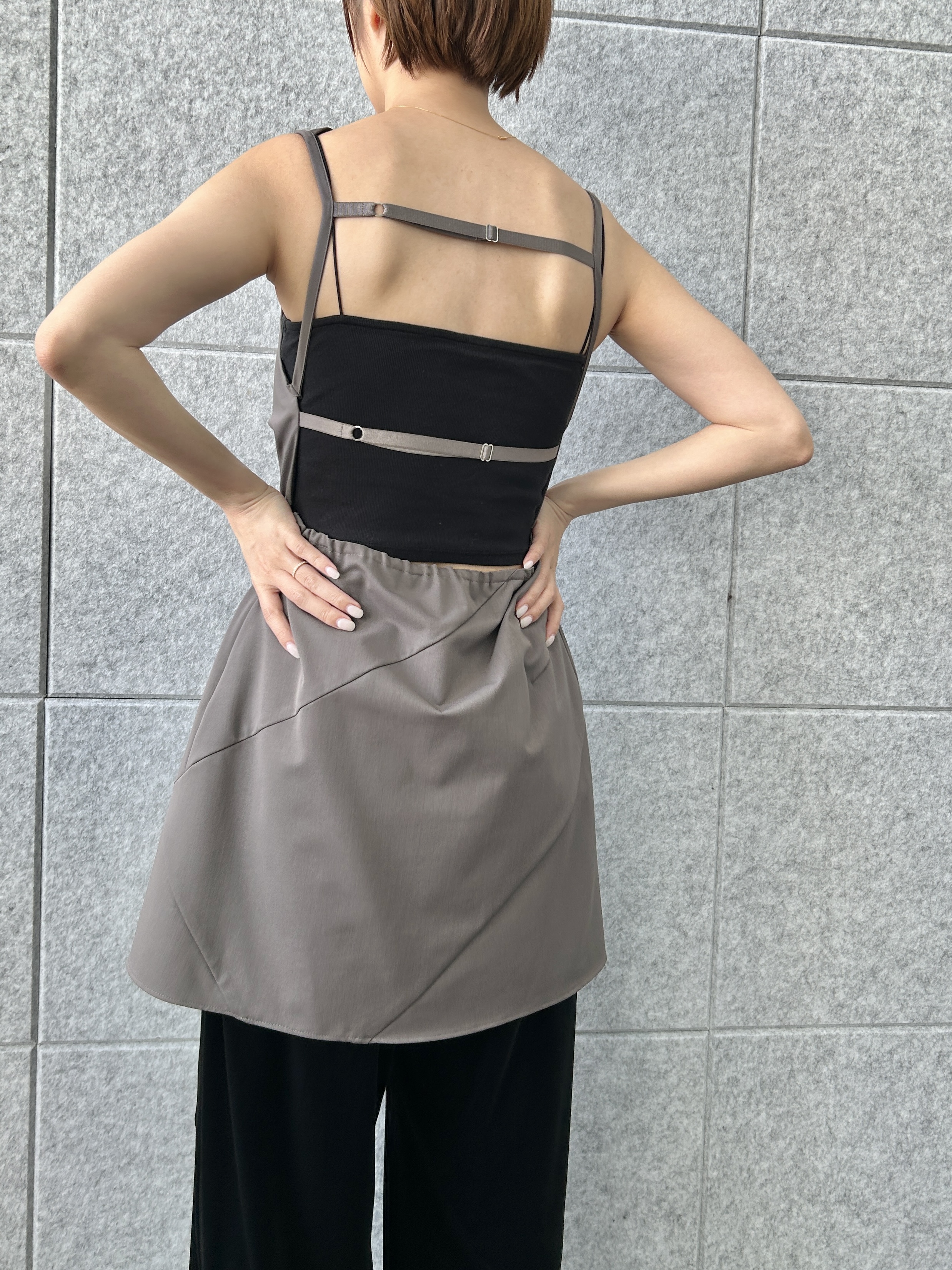 harunaさんの「CODE A｜velour easy pants」を使ったコーディネート