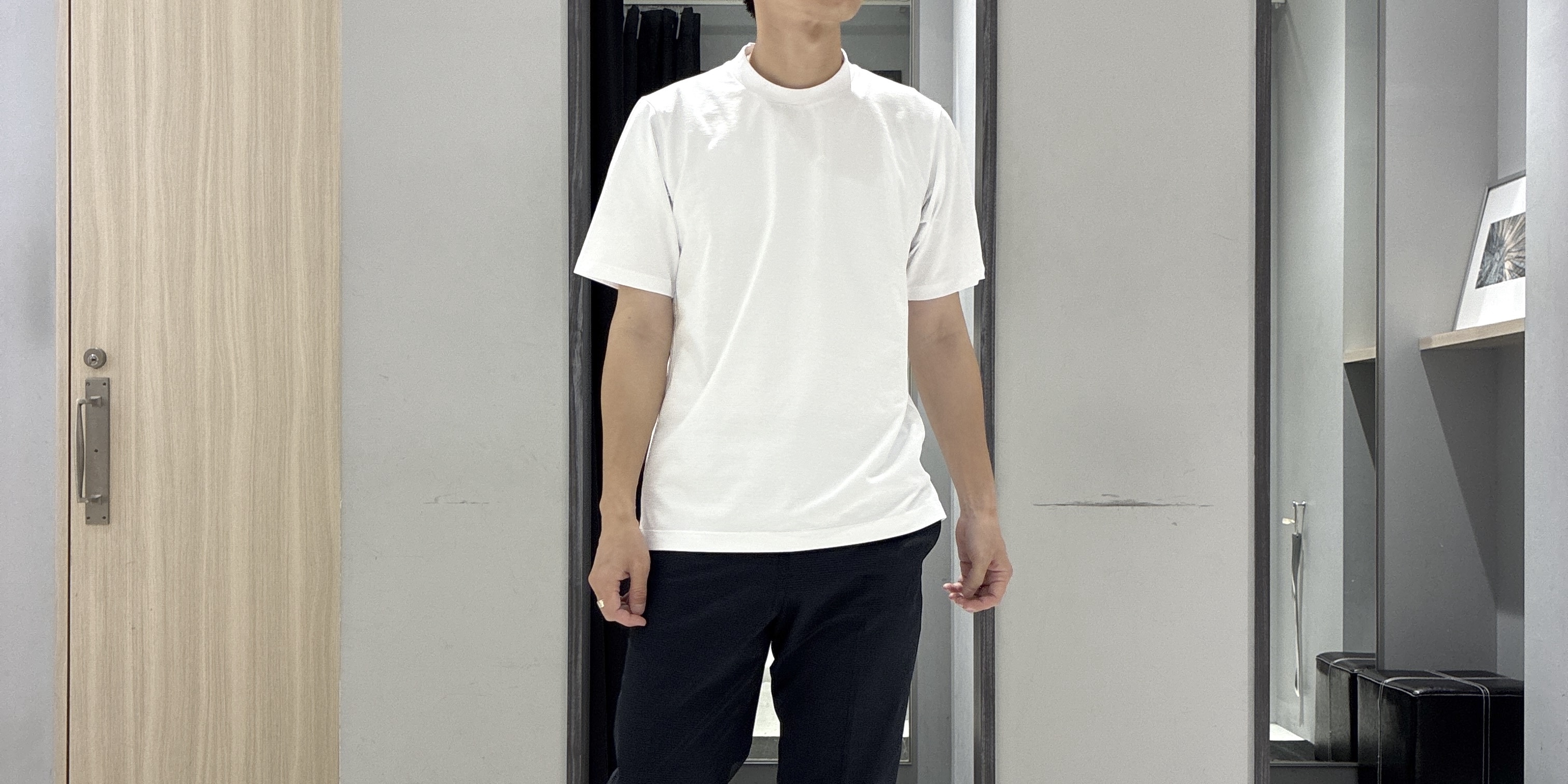 わいずみさんの「TAKEO KIKUCHI｜【BOWLER HAT LABEL】ビリケンプリント 長袖シャツ」を使ったコーディネート