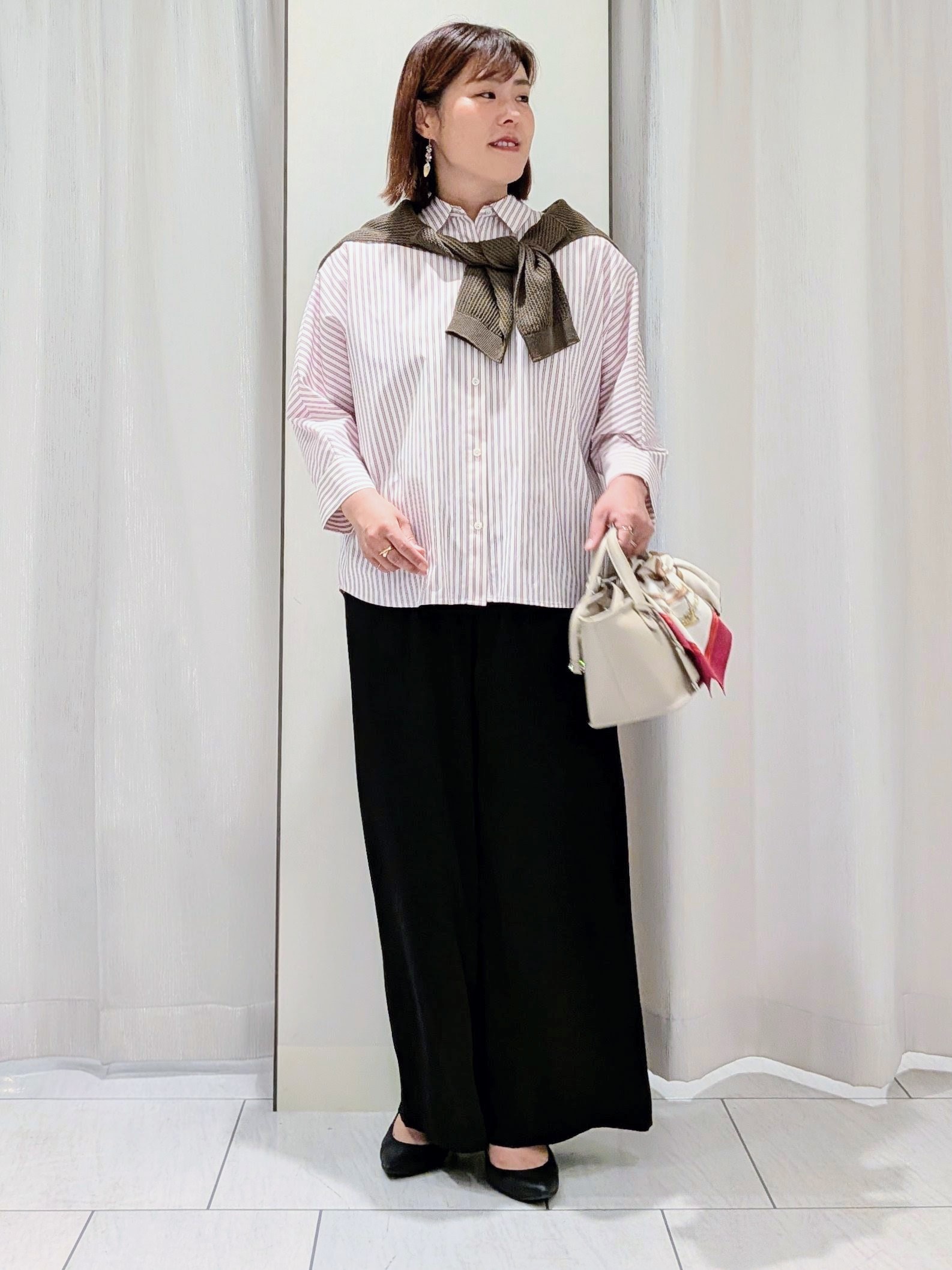Onumaさんの「UNTITLED｜【接触冷感/吸水速乾/UVカット】ドルマンスリーブシャツ」を使ったコーディネート