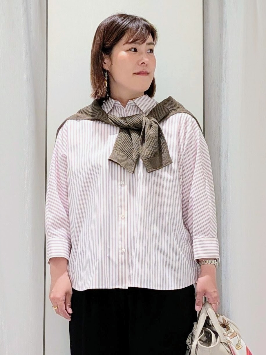 Onumaさんの「UNTITLED｜【接触冷感/吸水速乾/UVカット】ドルマンスリーブシャツ」を使ったコーディネート