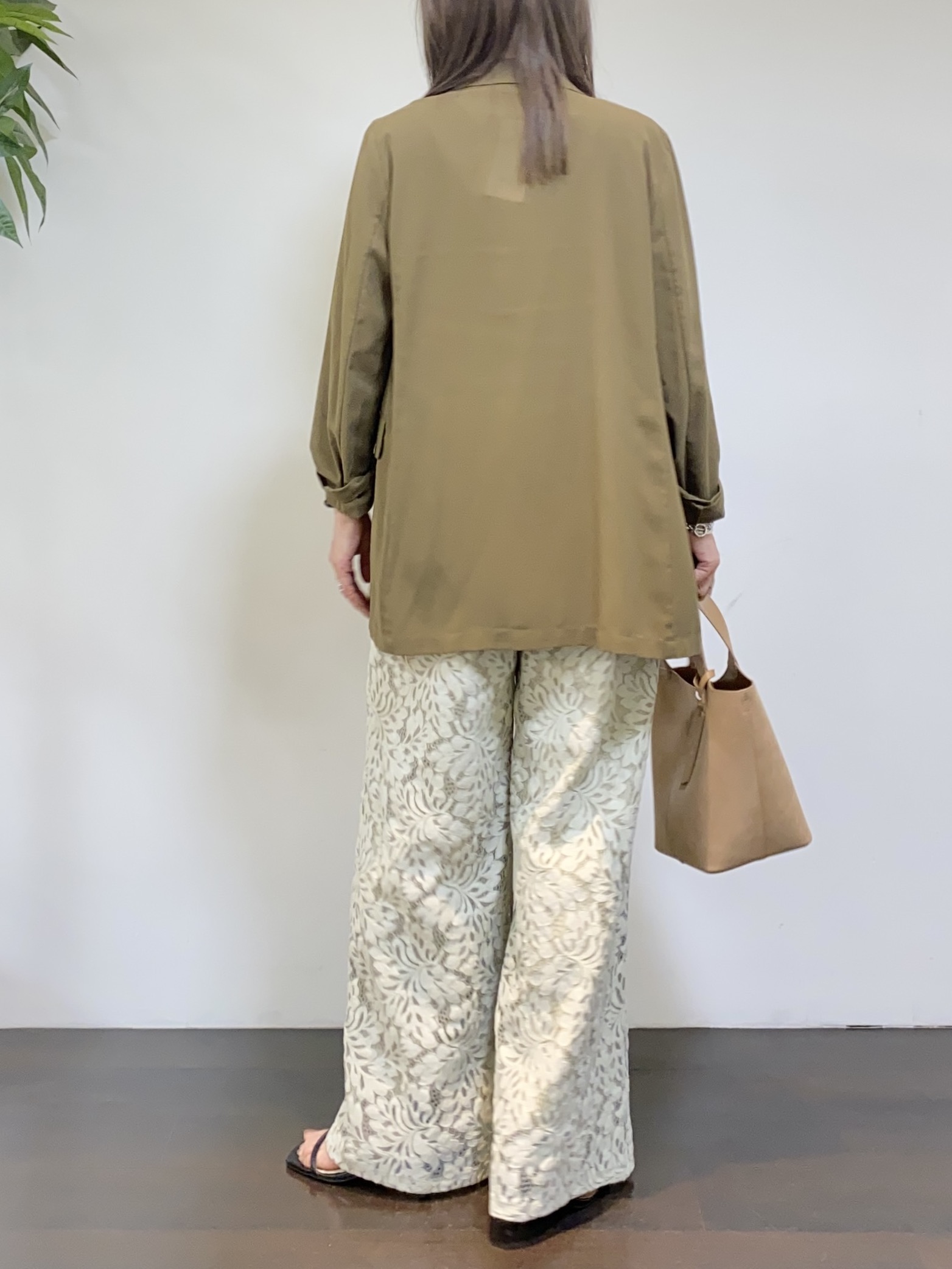 tomoさんの「UNTITLED｜【セットアップ可/接触冷感/通気性】ドライシアーダブルジャケット」を使ったコーディネート