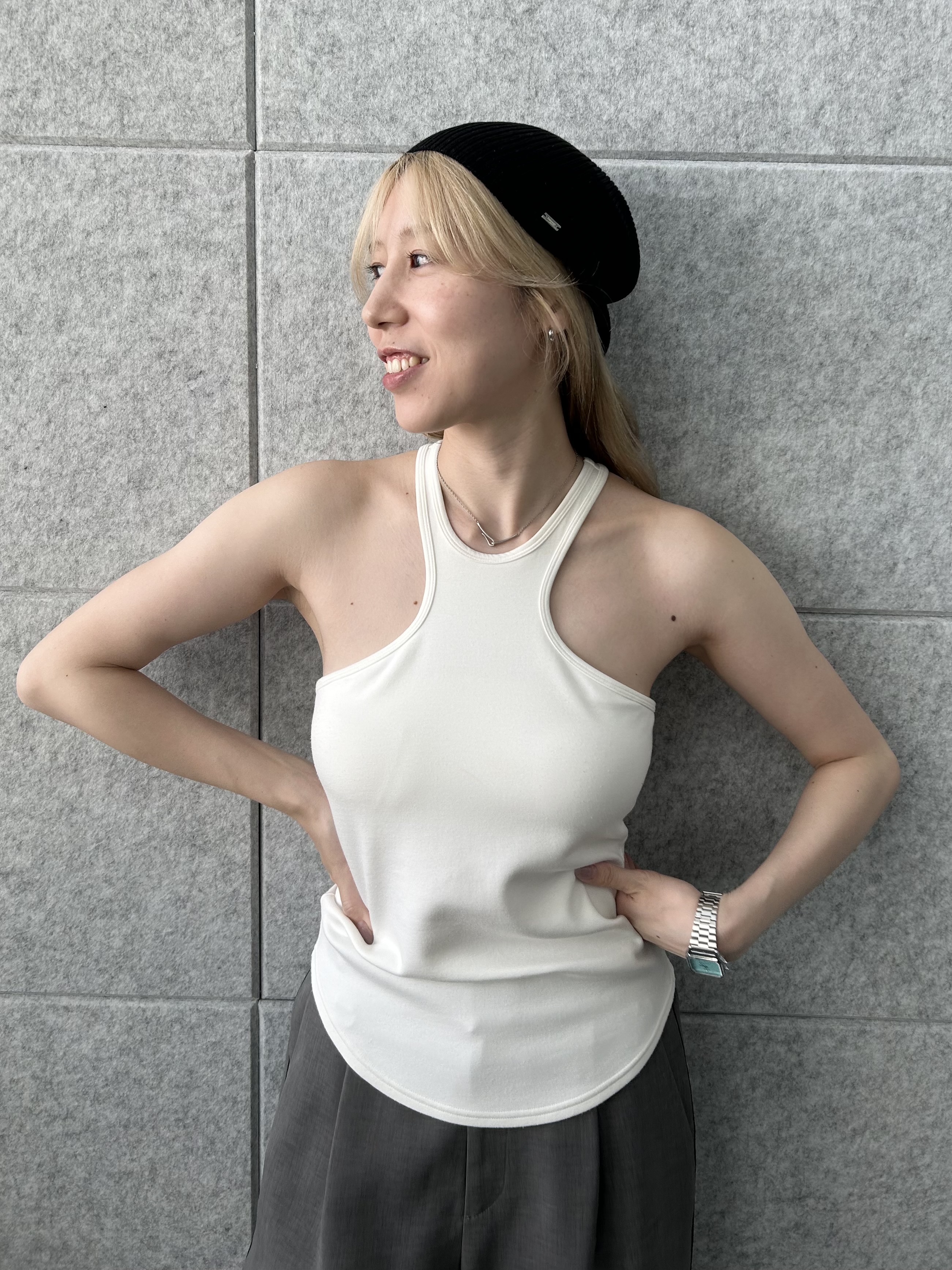 honoka Aさんの「CODE A｜【Re】design cut tank」を使ったコーディネート