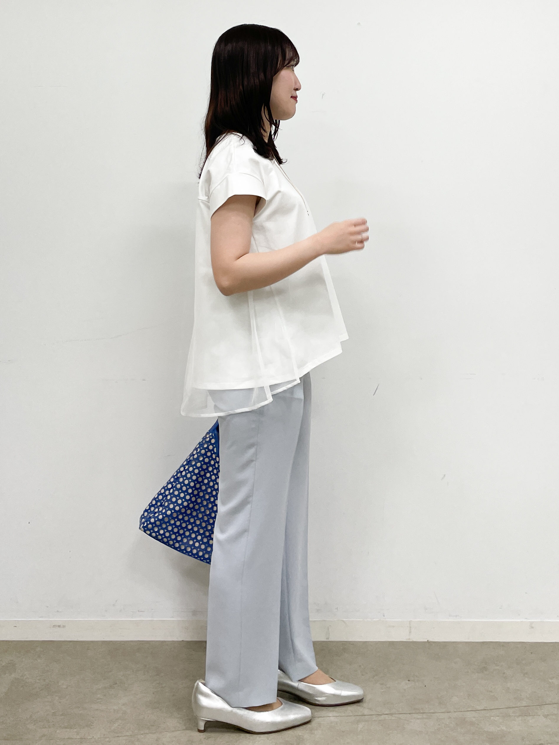 yukariさんの「Reflect｜チュール&times;ジャージチュニックトップス」を使ったコーディネート