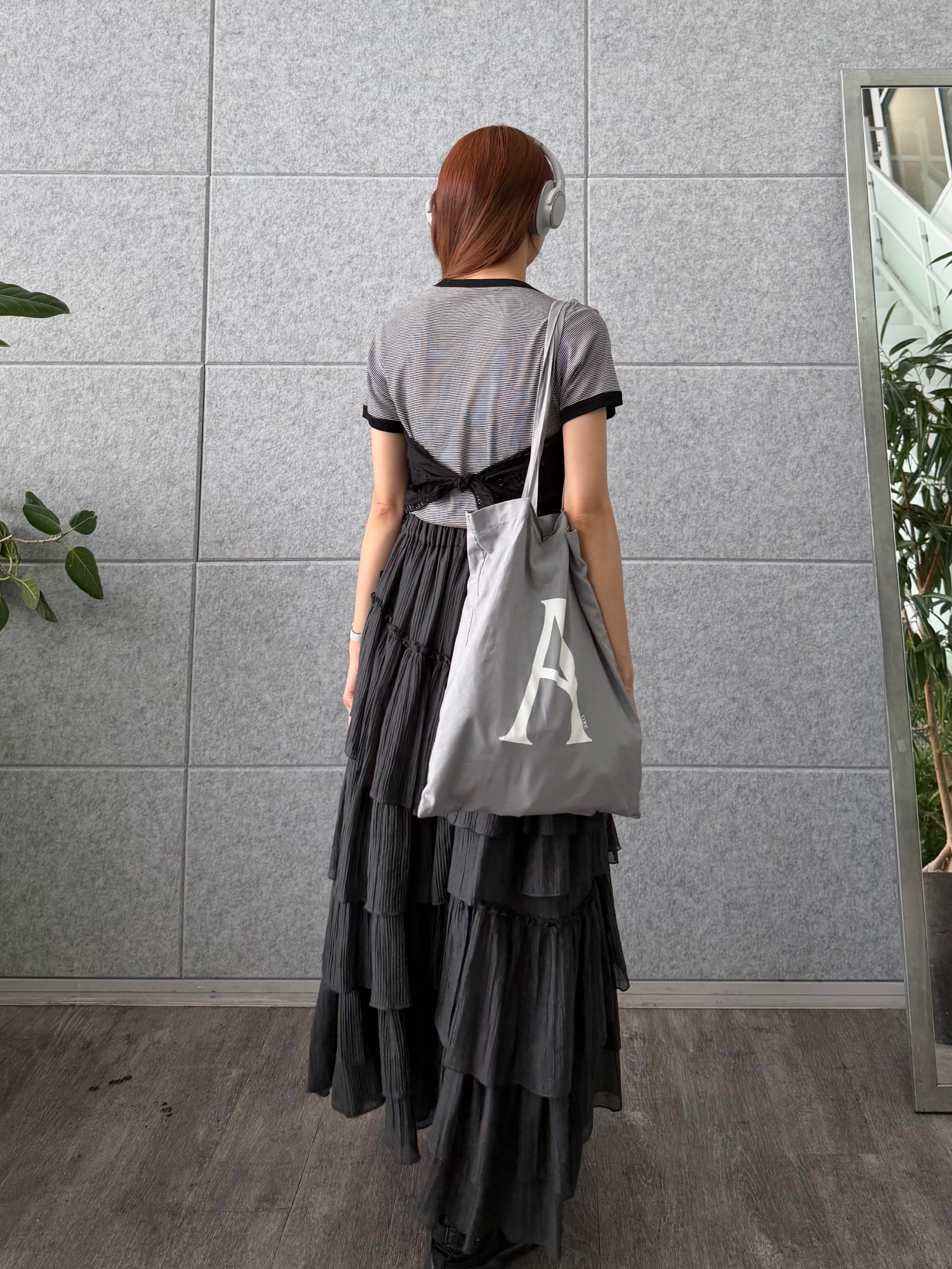 kanamiさんの「CODE A｜sheer ringer tee」を使ったコーディネート