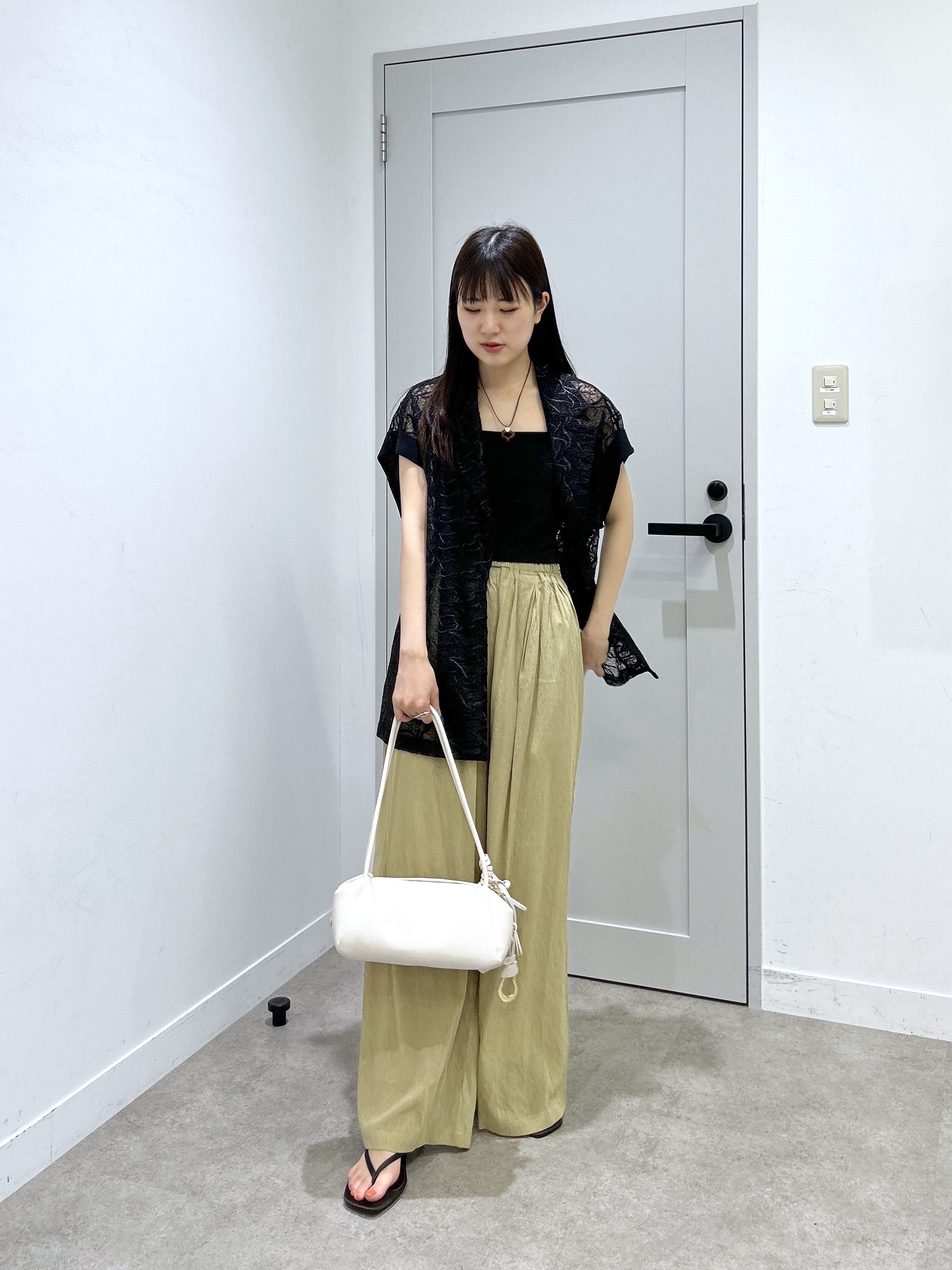 Renoさんの「INDIVI｜レーステーラードジャケット」を使ったコーディネート