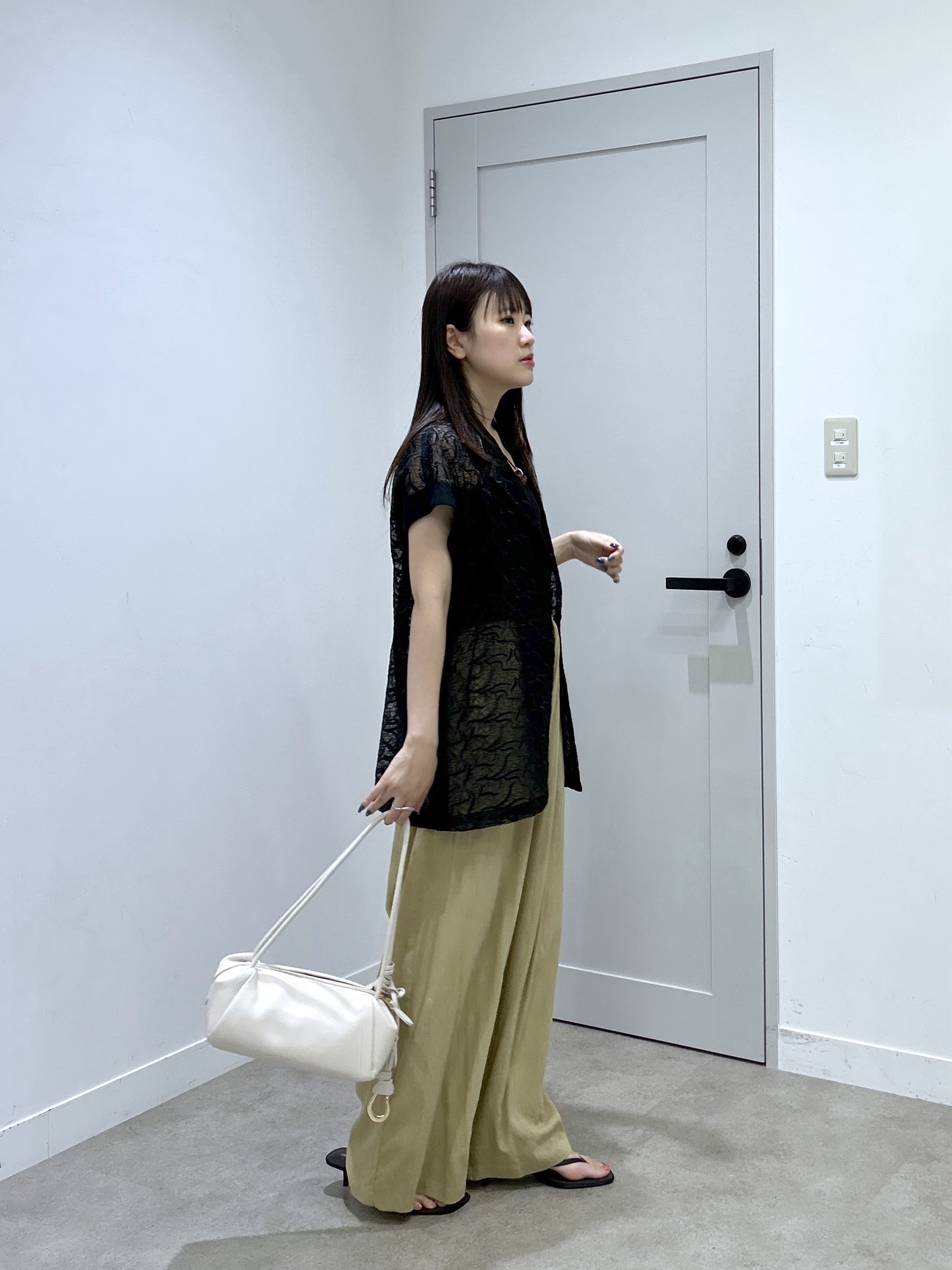 Renoさんの「INDIVI｜レーステーラードジャケット」を使ったコーディネート