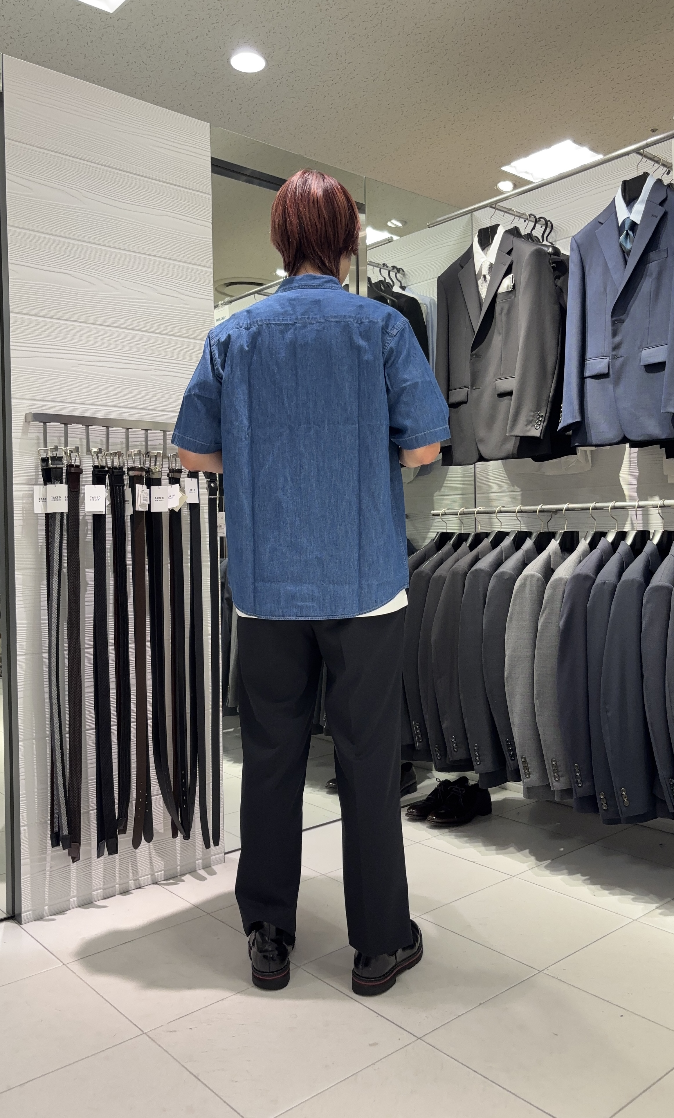 こうへいさんの「TAKEO KIKUCHI｜【BOWLER HAT LABEL】アイスクリアコットンボーラーハットウォーカー 半袖ポケT」を使ったコーディネート