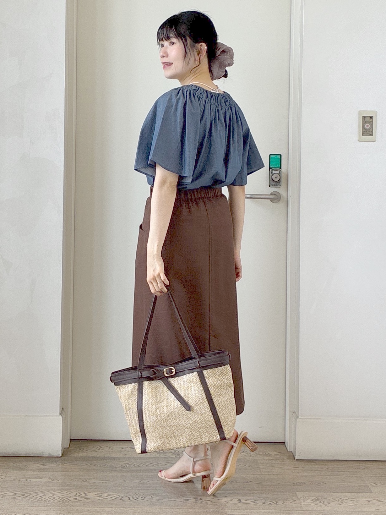  beni_gingerさんの「Reflect｜ネックギャザーデザインブラウス」を使ったコーディネート