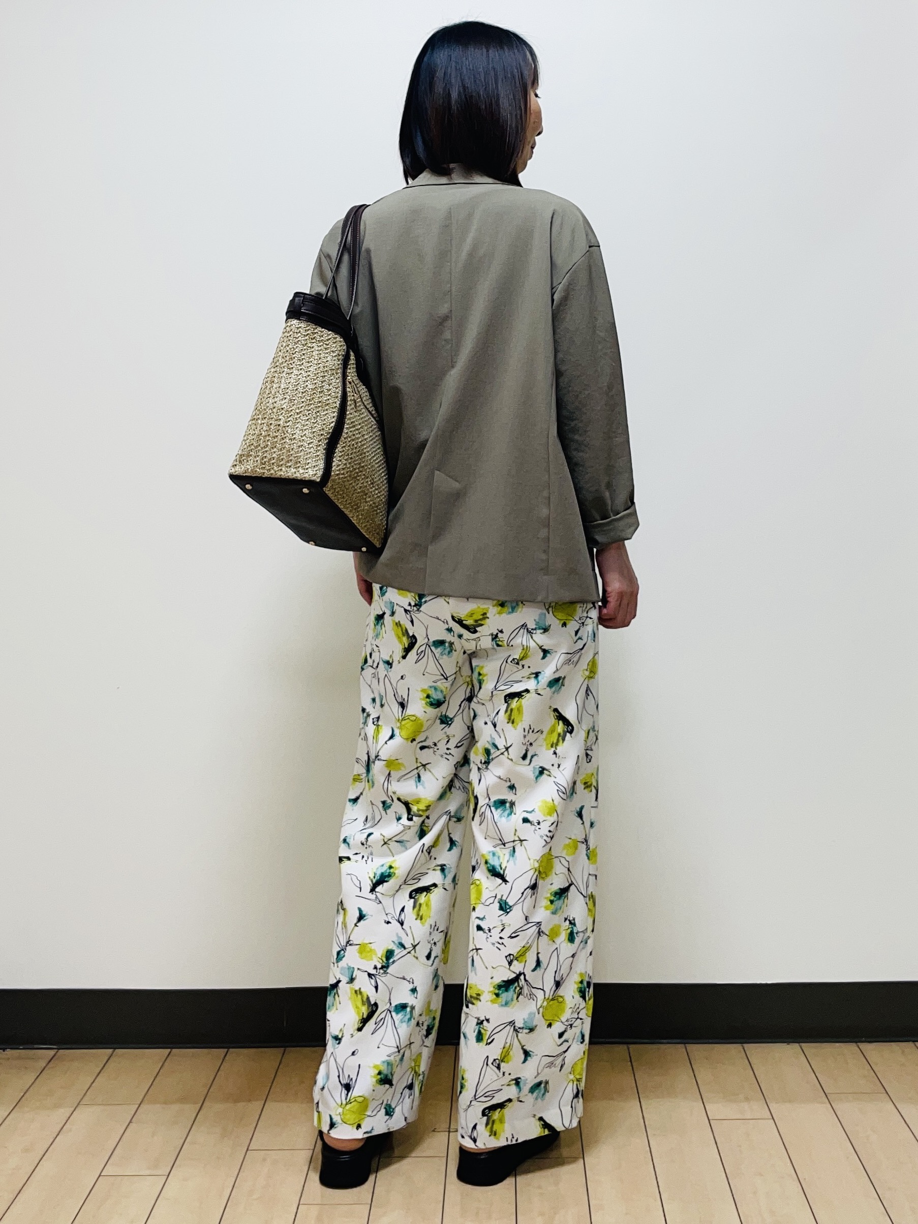 Riiさんの「Reflect｜【SS-4Lサイズ／接触冷感／シワになりにくい】リラクシーテーラードジャケット」を使ったコーディネート