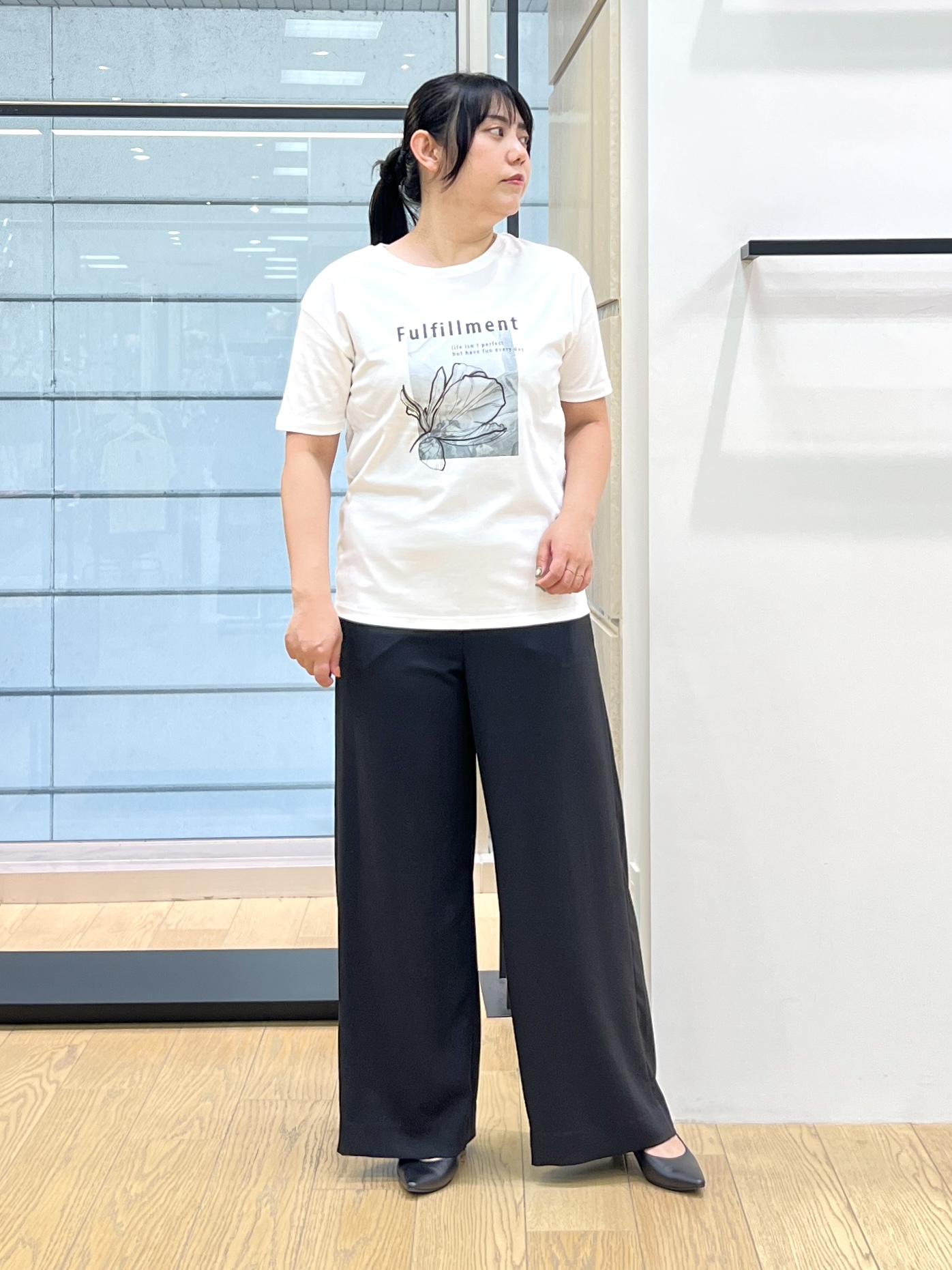 shimaさんの「INDIVI｜【さらに軽く軽快！／着る日傘】颯爽ジレジャケット」を使ったコーディネート
