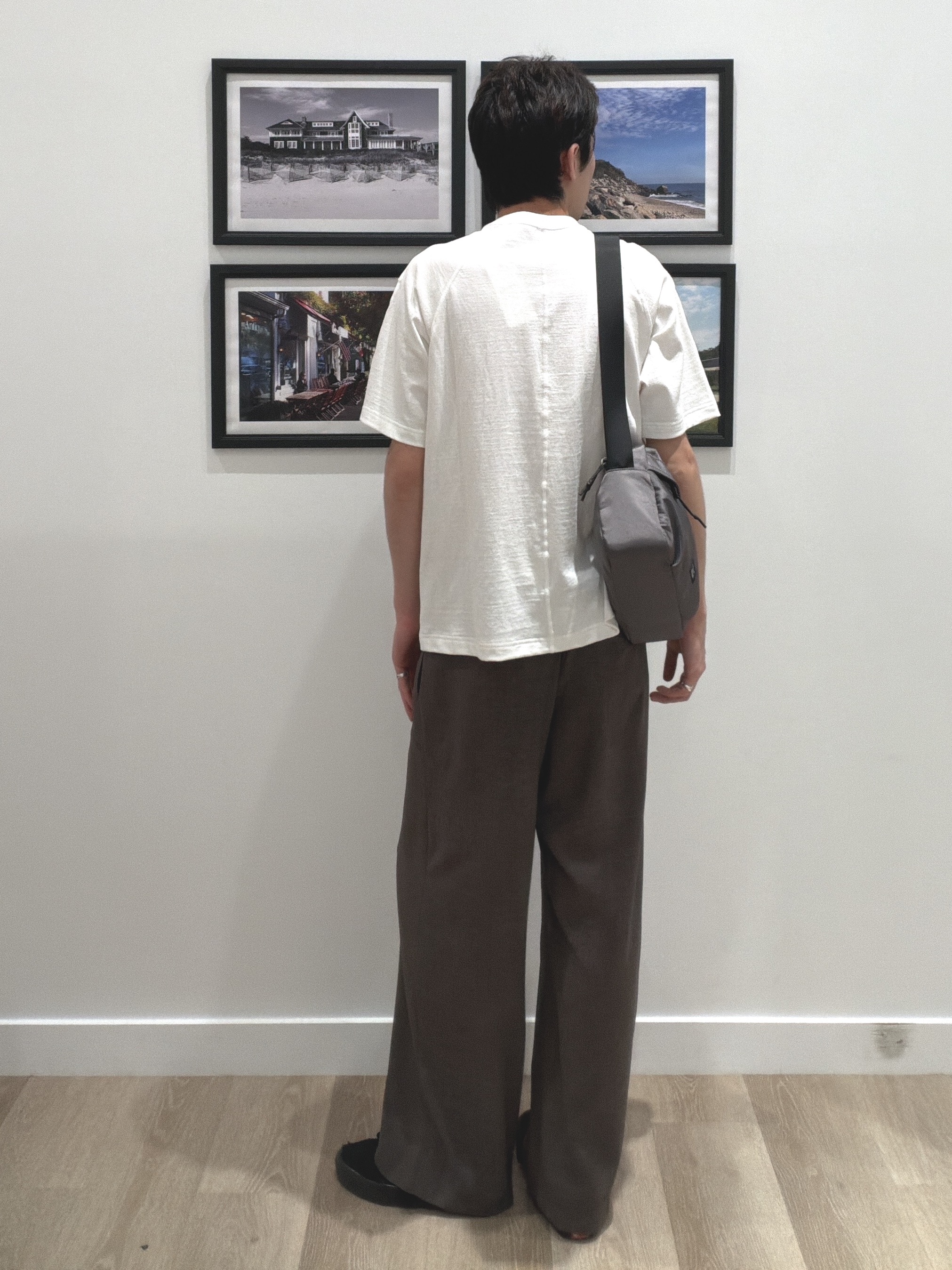 oikawaさんの「Dessin｜【洗える】和歌山ラフィー天竺Tシャツ」を使ったコーディネート