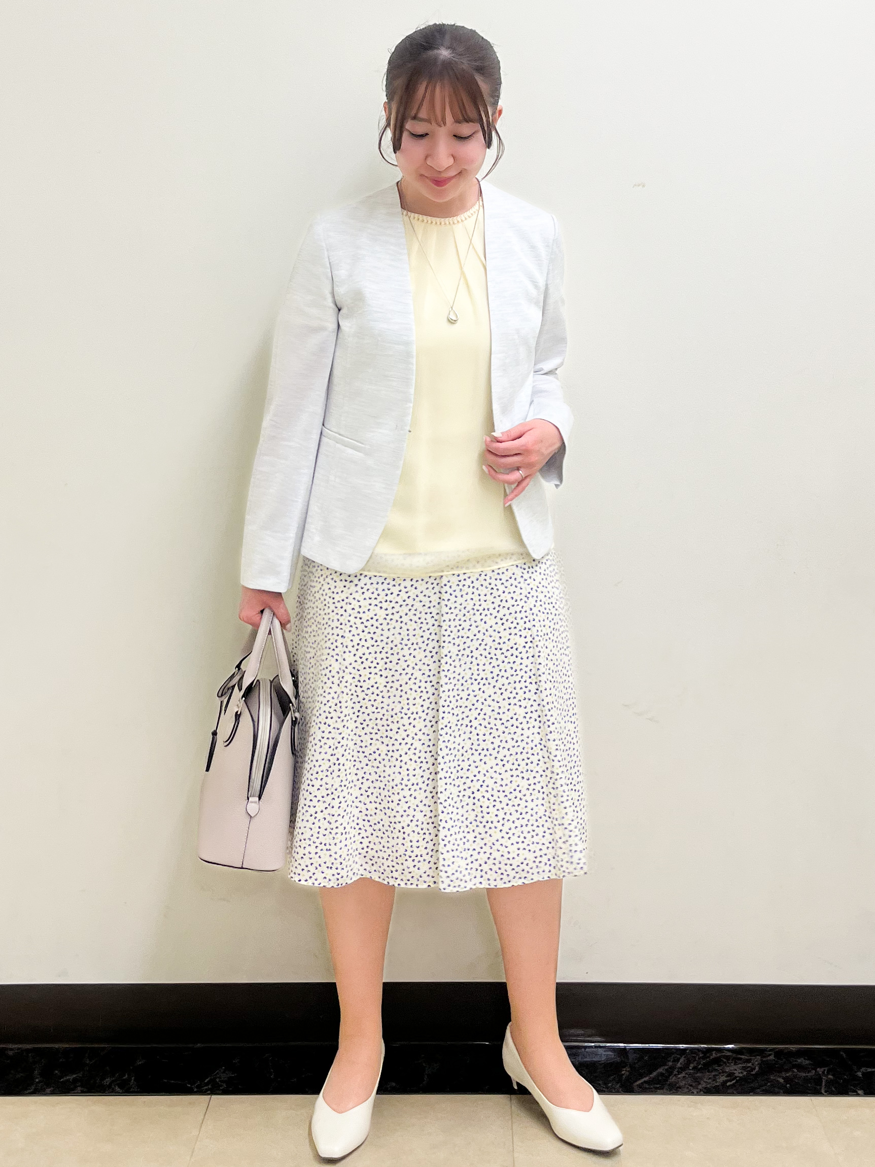 mikikoさんの「Reflect｜【SS-4Lサイズ／UVカット／接触冷感】匠ジャケット／ノーカラー」を使ったコーディネート