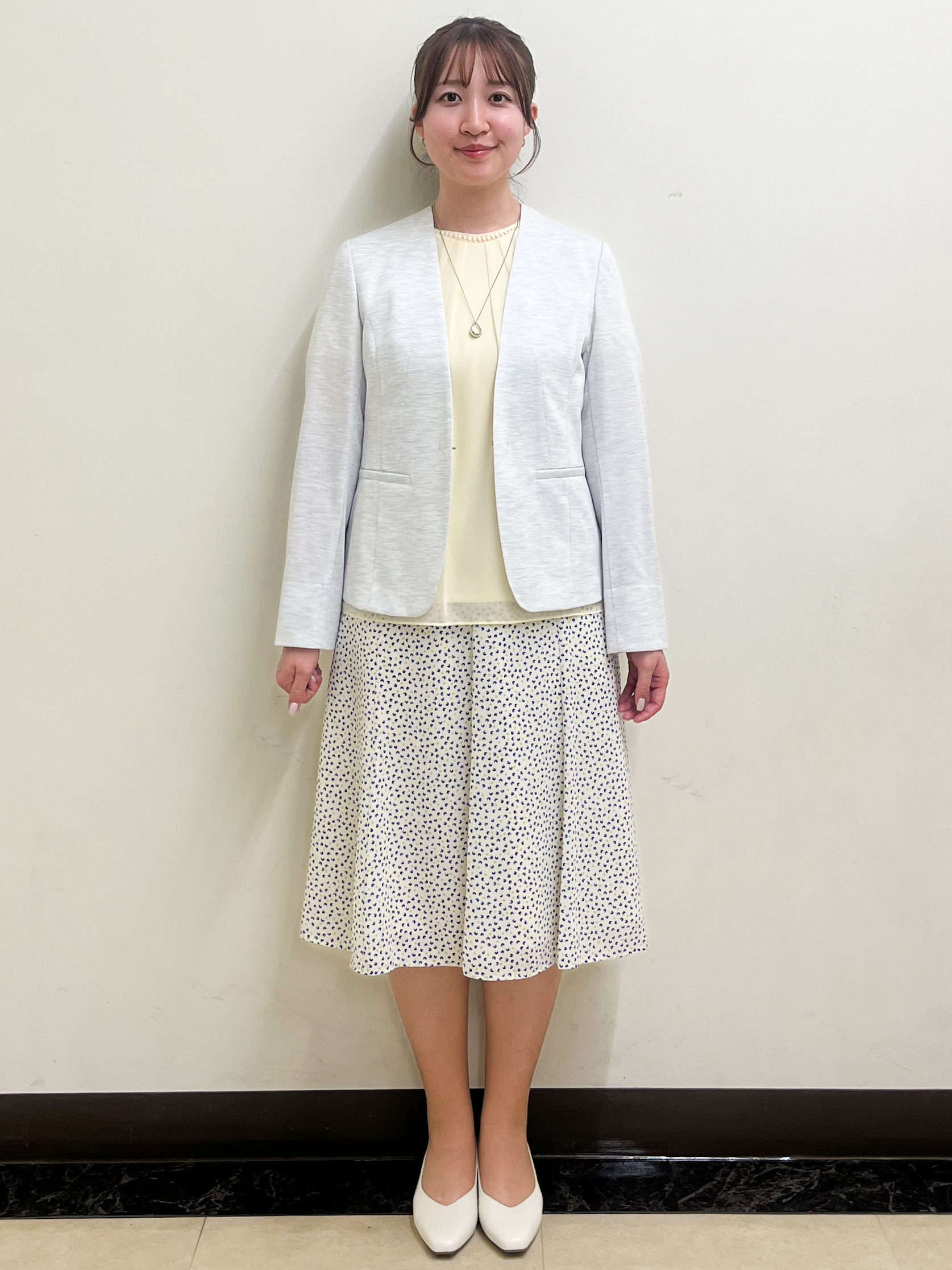 mikikoさんの「Reflect｜【SS-4Lサイズ／UVカット／接触冷感】匠ジャケット／ノーカラー」を使ったコーディネート