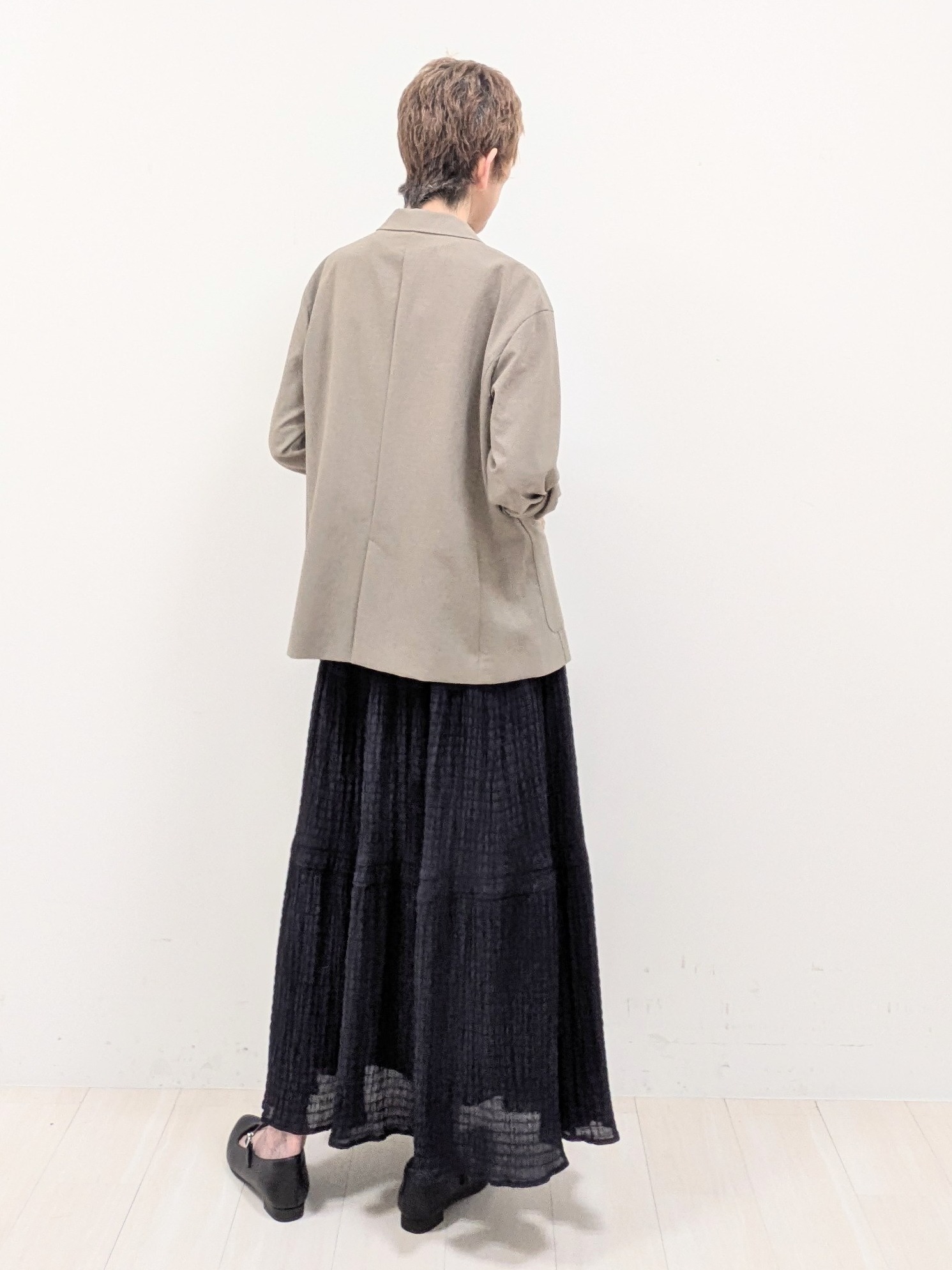 sachiさんの「Reflect｜【SS-4Lサイズ／接触冷感／シワになりにくい】リラクシーテーラードジャケット」を使ったコーディネート