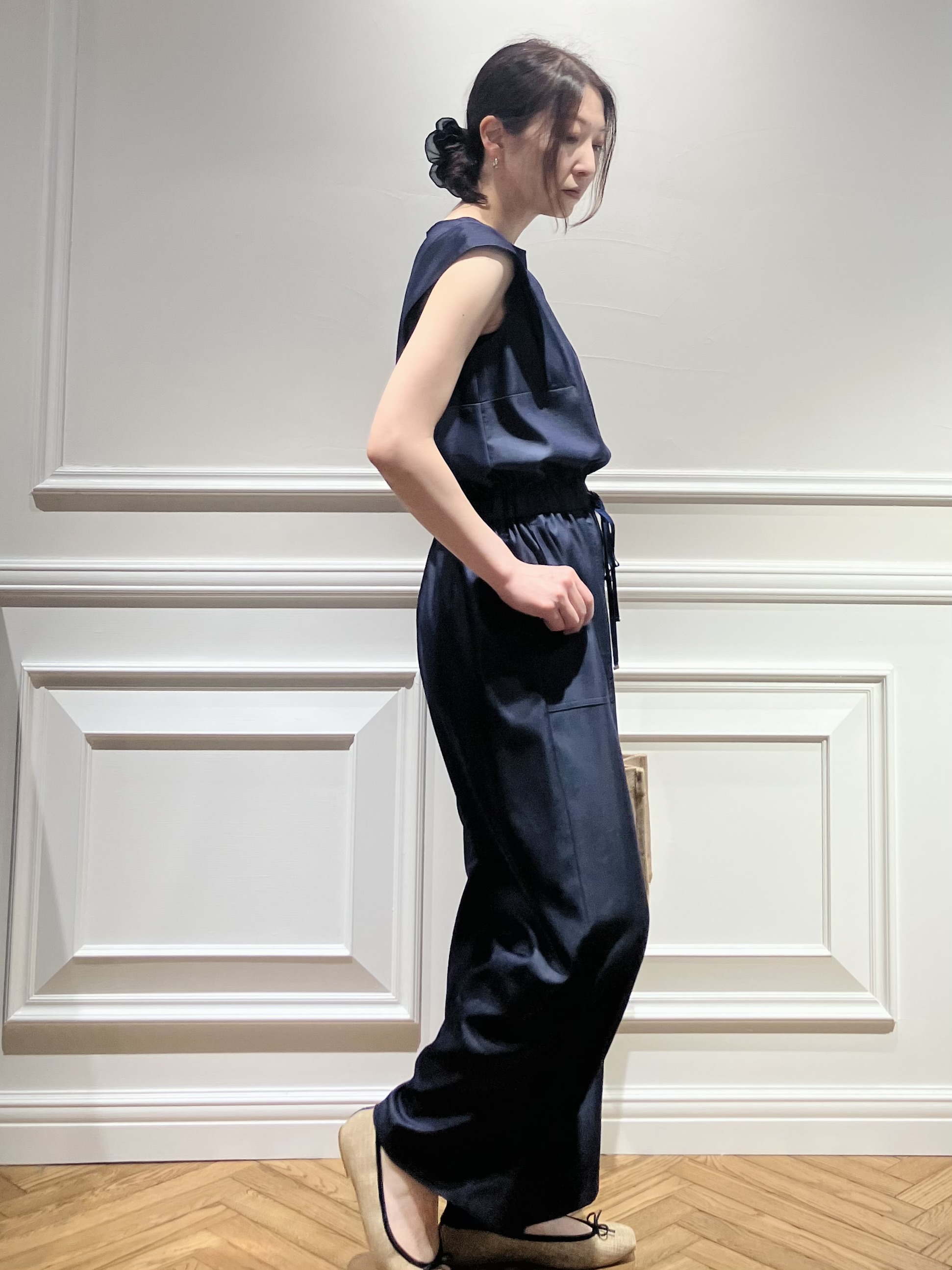 TSUKUIさんの「DRESSTERIOR｜【ウォッシャブル】フレンチスリーブ コンビネゾン」を使ったコーディネート