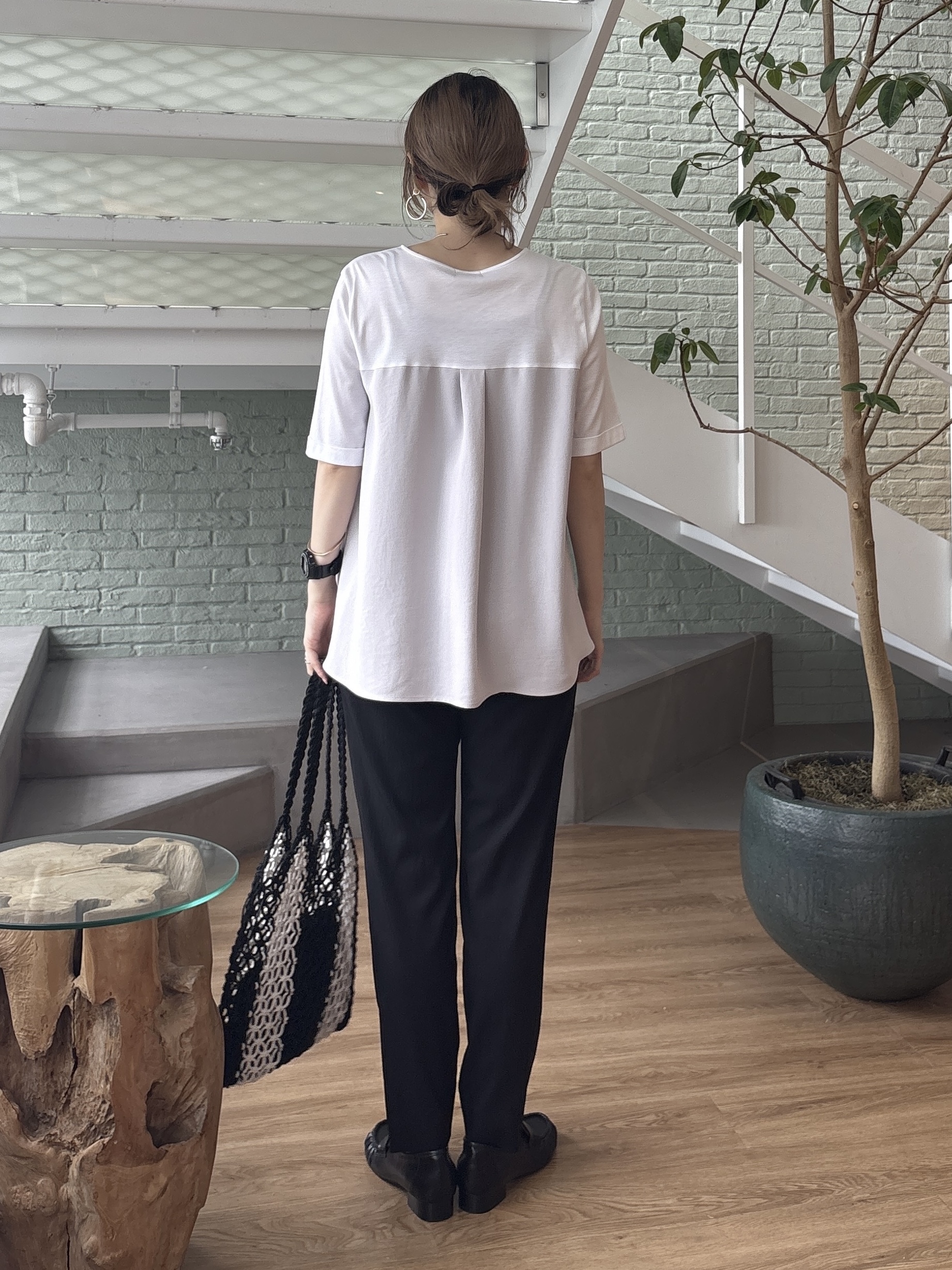 kotakiさんの「INDIVI｜【着る日傘／SETUP可能】ビスチェレイヤード風トップス」を使ったコーディネート