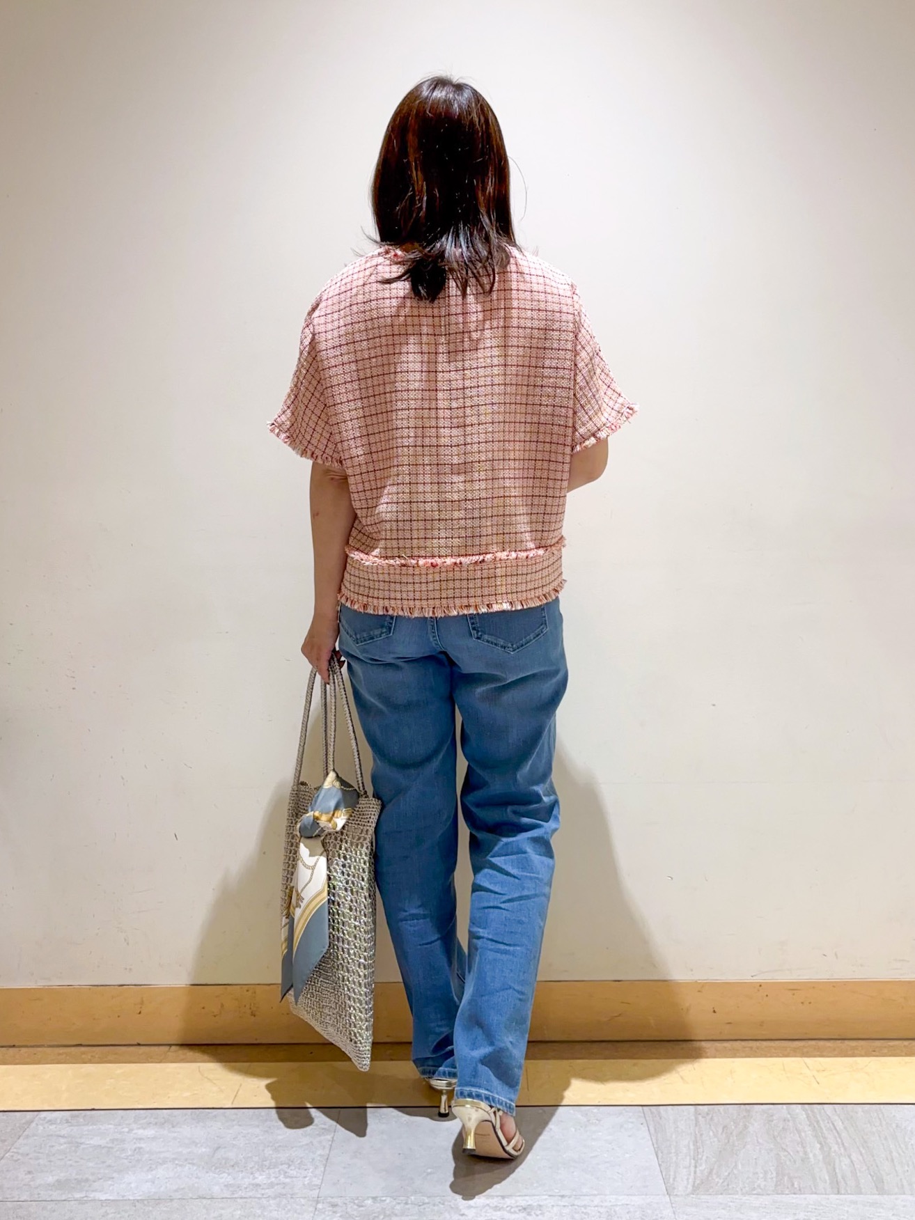 sattoさんの「UNTITLED｜ファンシーツイードブラウス」を使ったコーディネート