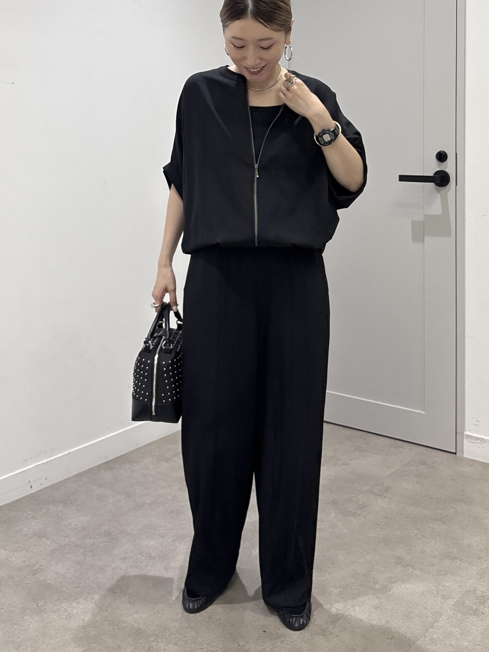 kotakiさんの「INDIVI｜【着る日傘】ドルマンフォルムブルゾン」を使ったコーディネート
