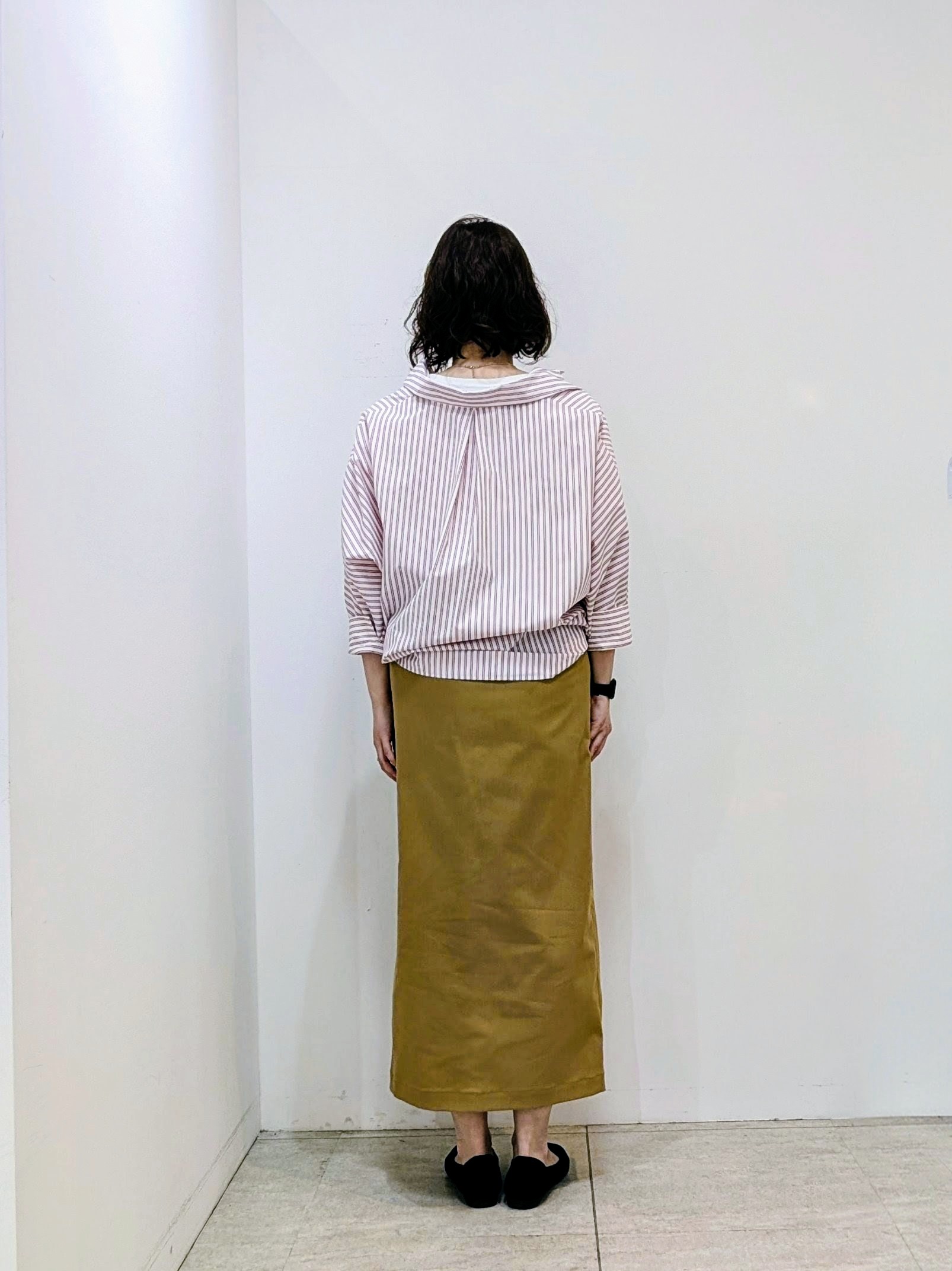 いこさんの「UNTITLED｜【接触冷感/吸水速乾/UVカット】ドルマンスリーブシャツ」を使ったコーディネート