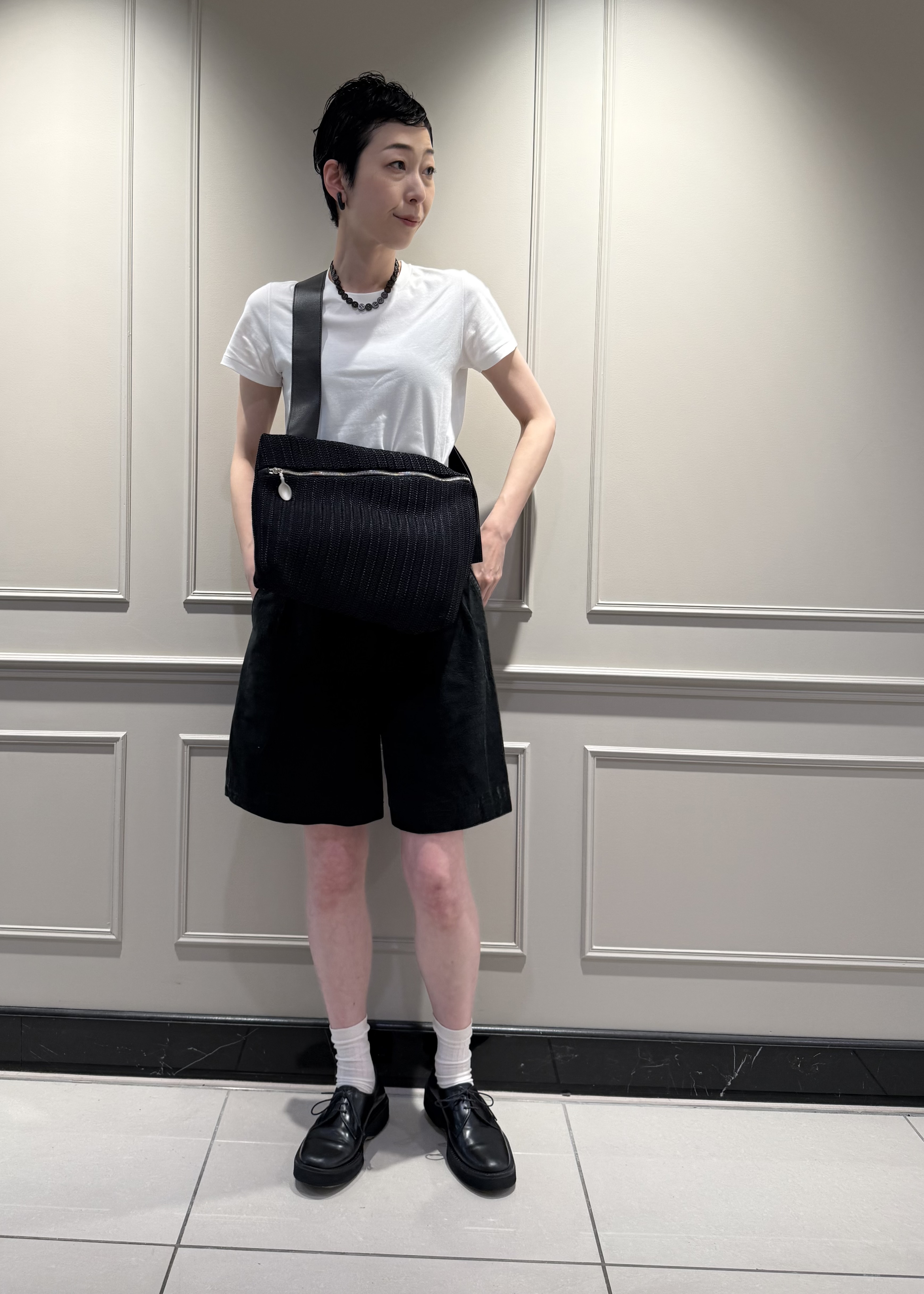 Kさんの「HIROKO HAYASHI｜PISTA ESTIVA（ピスタ エスティーバ）ショルダーバッグ」を使ったコーディネート