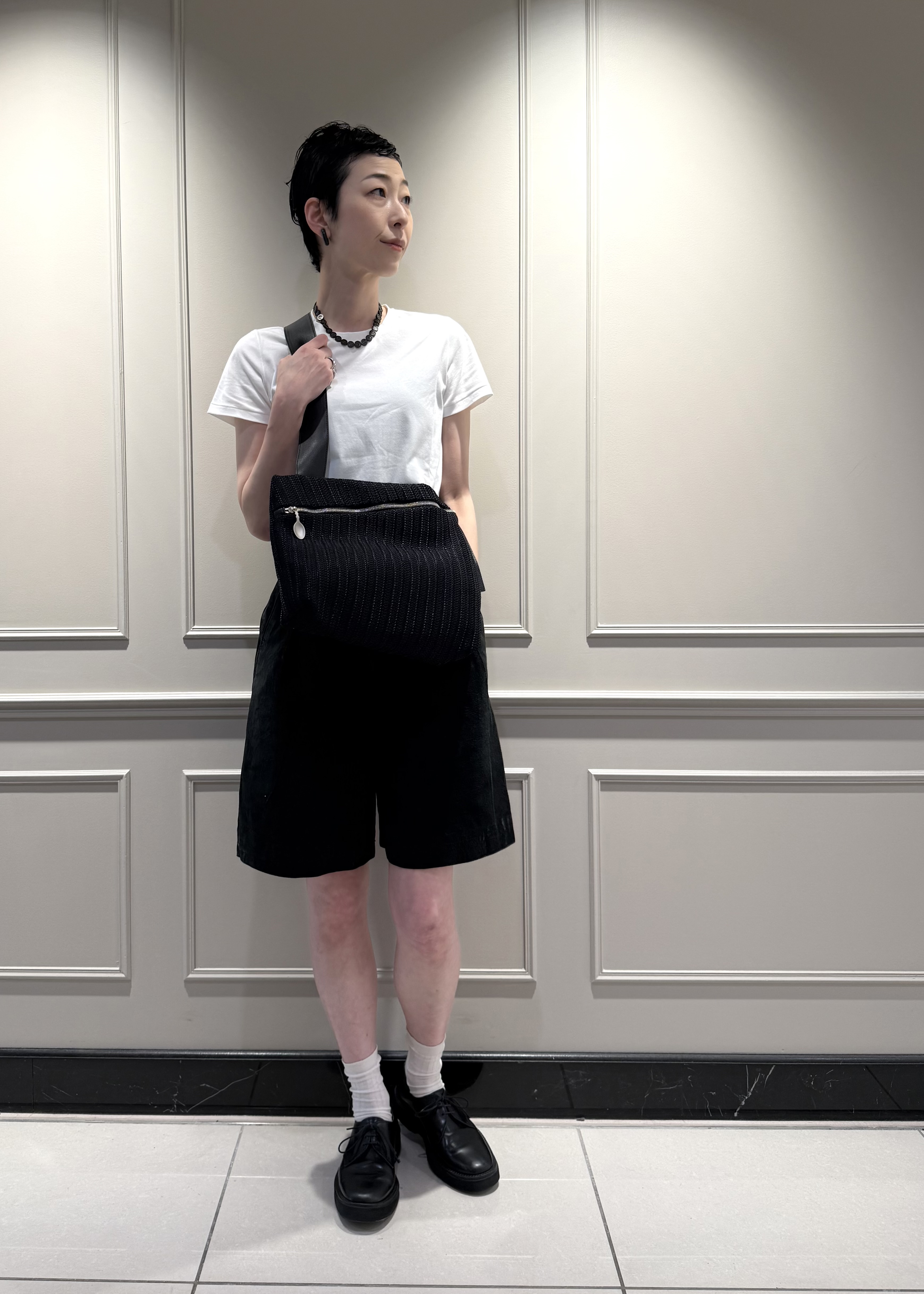 Kさんの「HIROKO HAYASHI｜PISTA ESTIVA（ピスタ エスティーバ）ショルダーバッグ」を使ったコーディネート