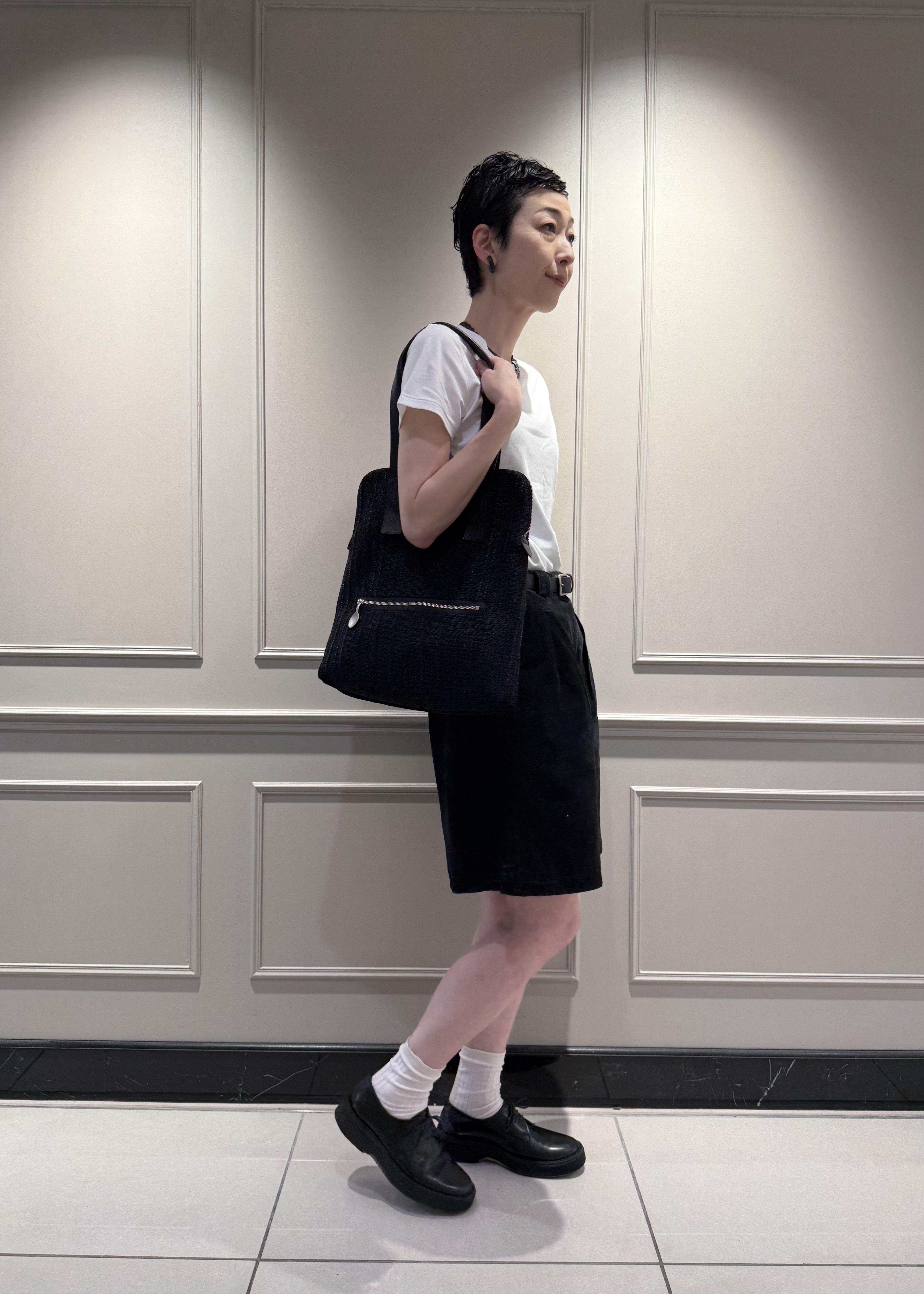 Kさんの「HIROKO HAYASHI｜PISTA ESTIVA（ピスタ エスティーバ）トートバッグ」を使ったコーディネート