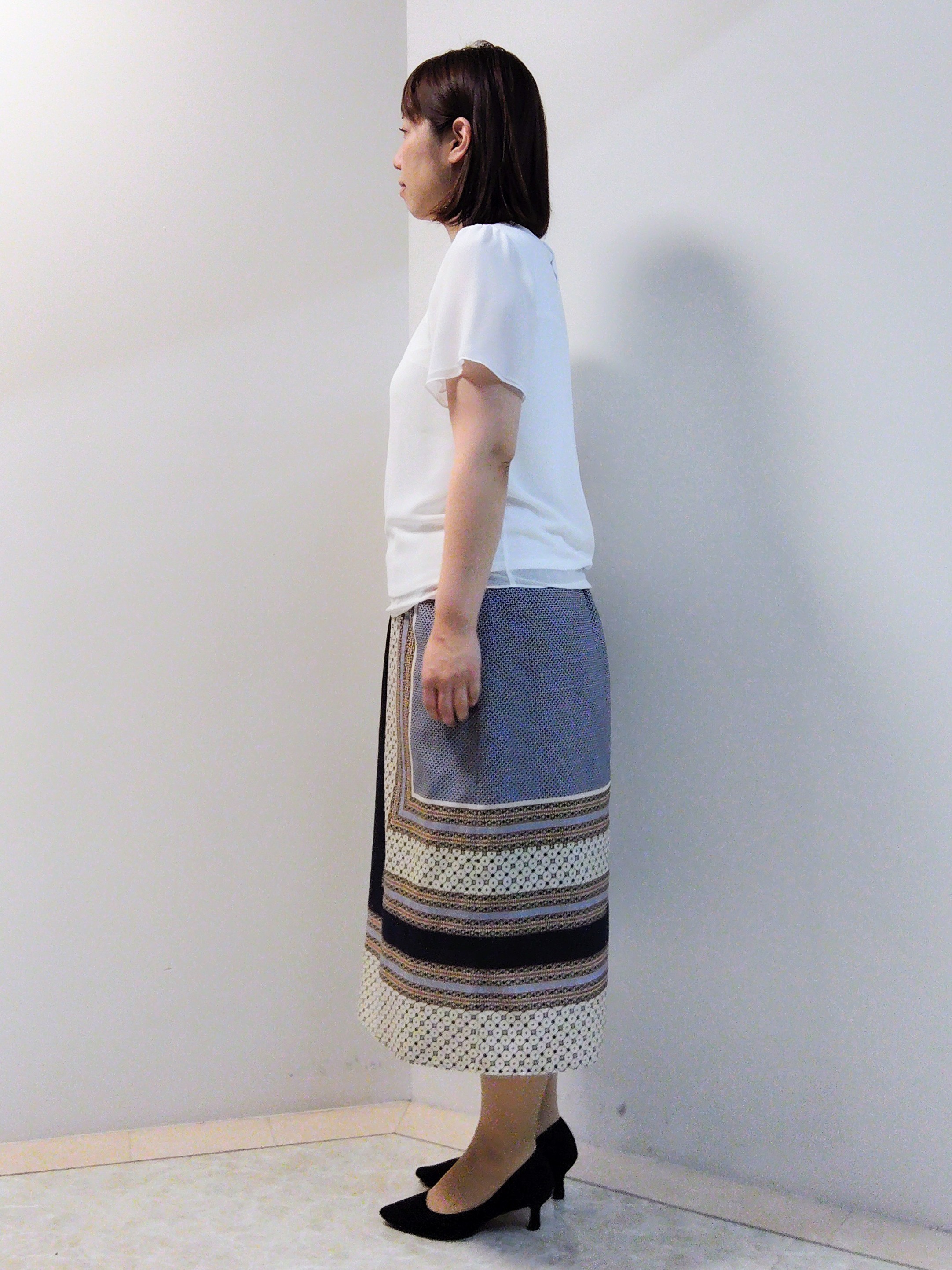 エリさんの「Reflect｜【SS-4Lサイズ／UVカット／接触冷感】匠ジャケット／ベーシックテーラード」を使ったコーディネート