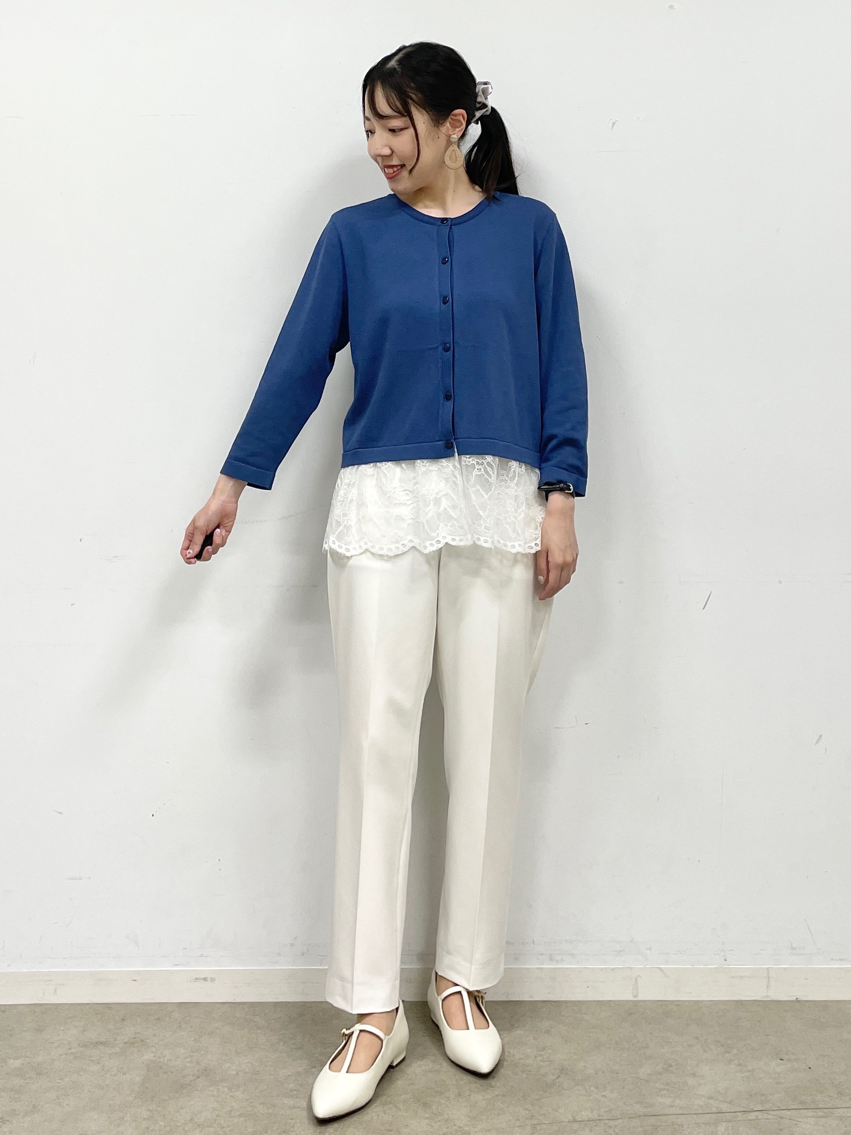 Momoさんの「Reflect｜【SS-4Lサイズ／UVカット／撥水】ストレッチテーパードパンツ」を使ったコーディネート
