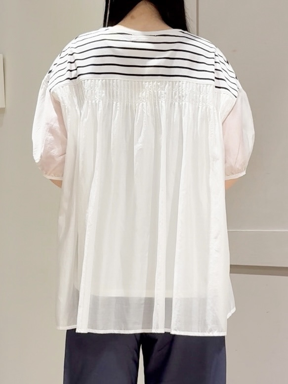 Mayuさんの「grove｜【貴島明日香さん着用/UVカット】体型カバー叶う、バックプリーツTシャツ」を使ったコーディネート
