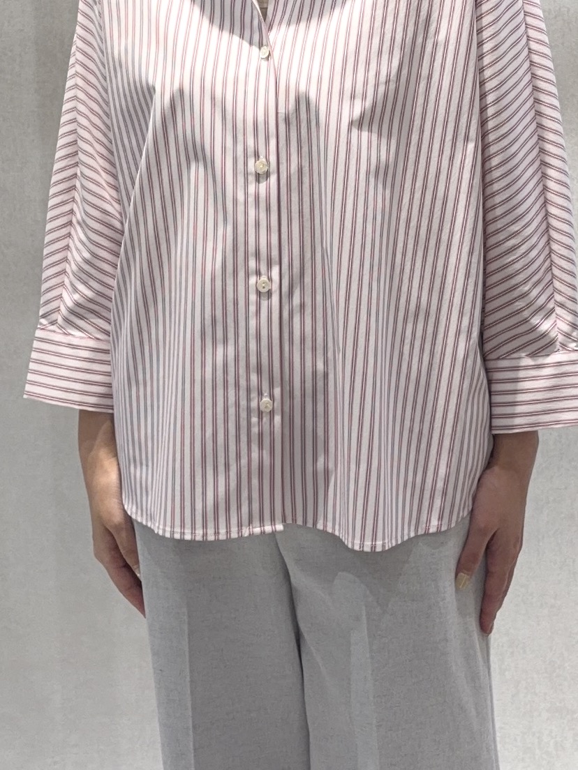 わたなべさんの「UNTITLED｜【接触冷感/吸水速乾/UVカット】ドルマンスリーブシャツ」を使ったコーディネート