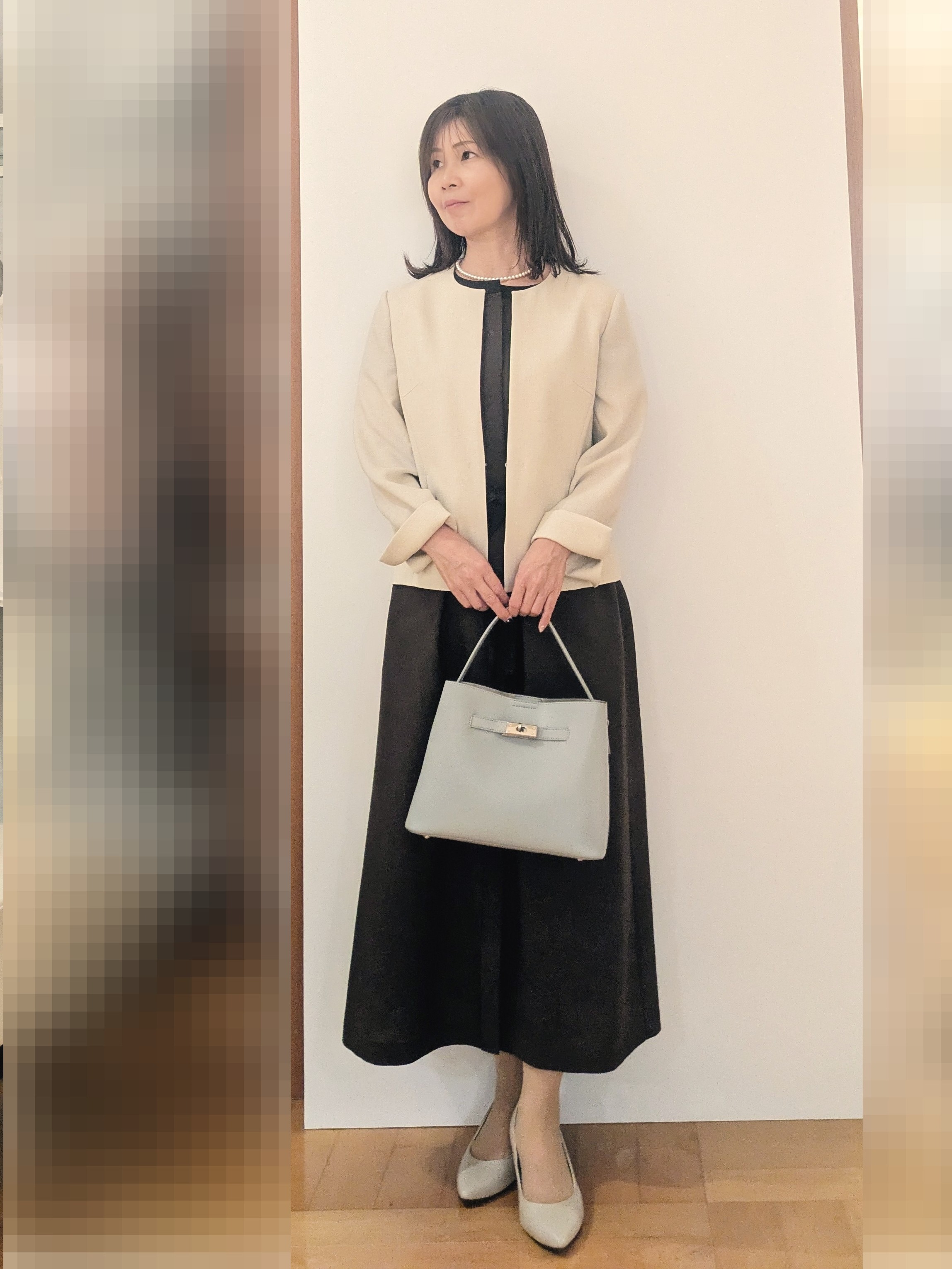 laverさんの「UNTITLED｜【清涼感/洗える】ミニマルシルエットジャケット」を使ったコーディネート