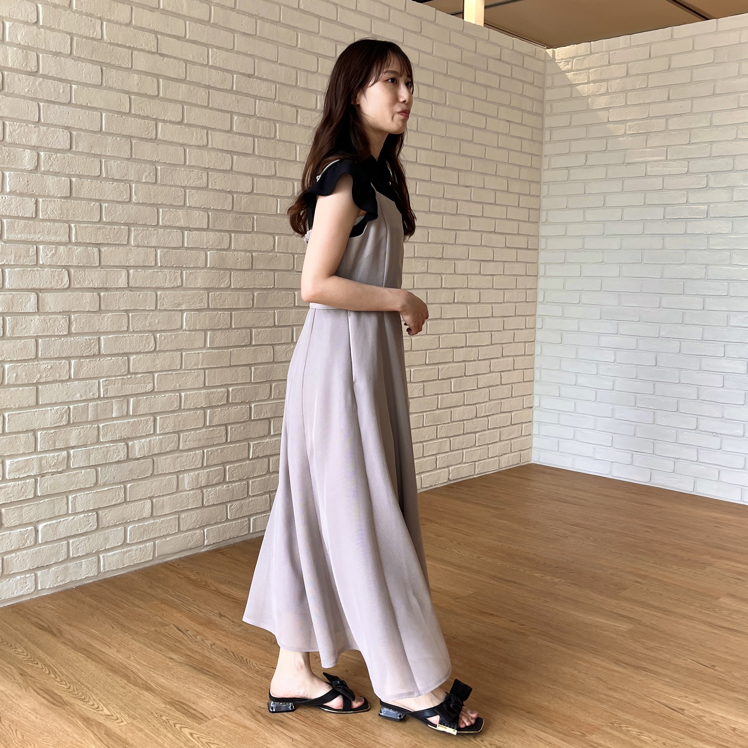 はばさんの「Couture brooch｜【洗える】ピコレース ピンタックブラウス」を使ったコーディネート