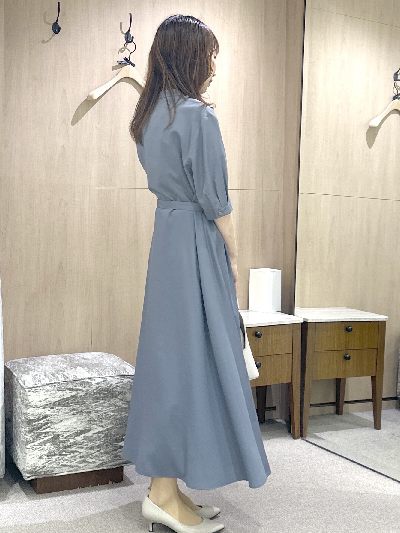 Miwaさんの「UNTITLED｜【9色展開/アンサンブル可】コットンクルーネックカーディガン」を使ったコーディネート