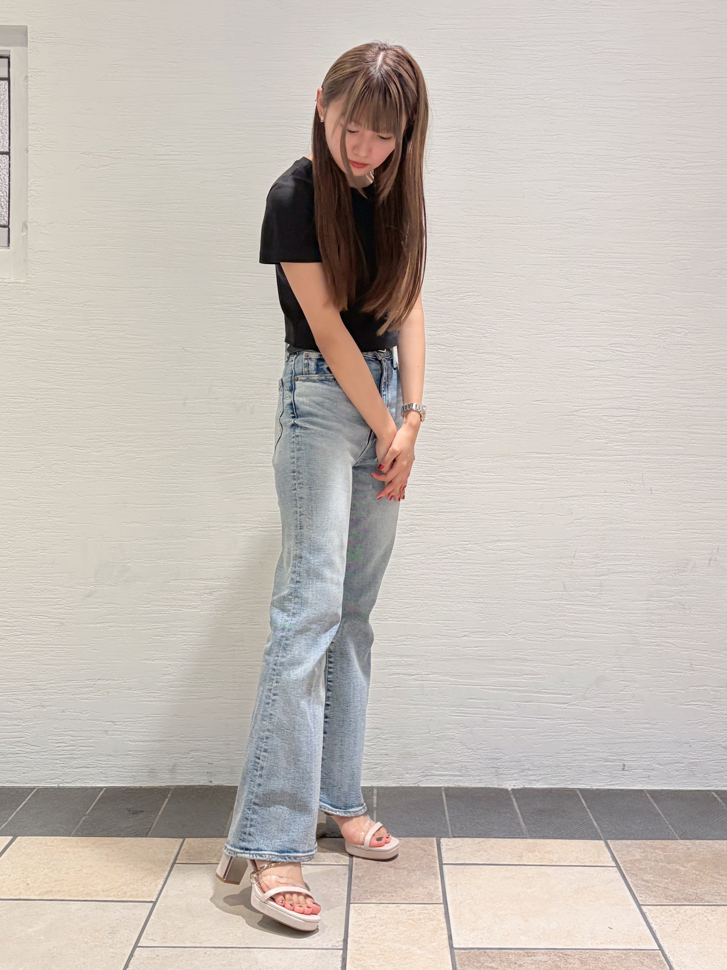 suzuhaさんの「ESPERANZA｜クリアコンビミュール」を使ったコーディネート