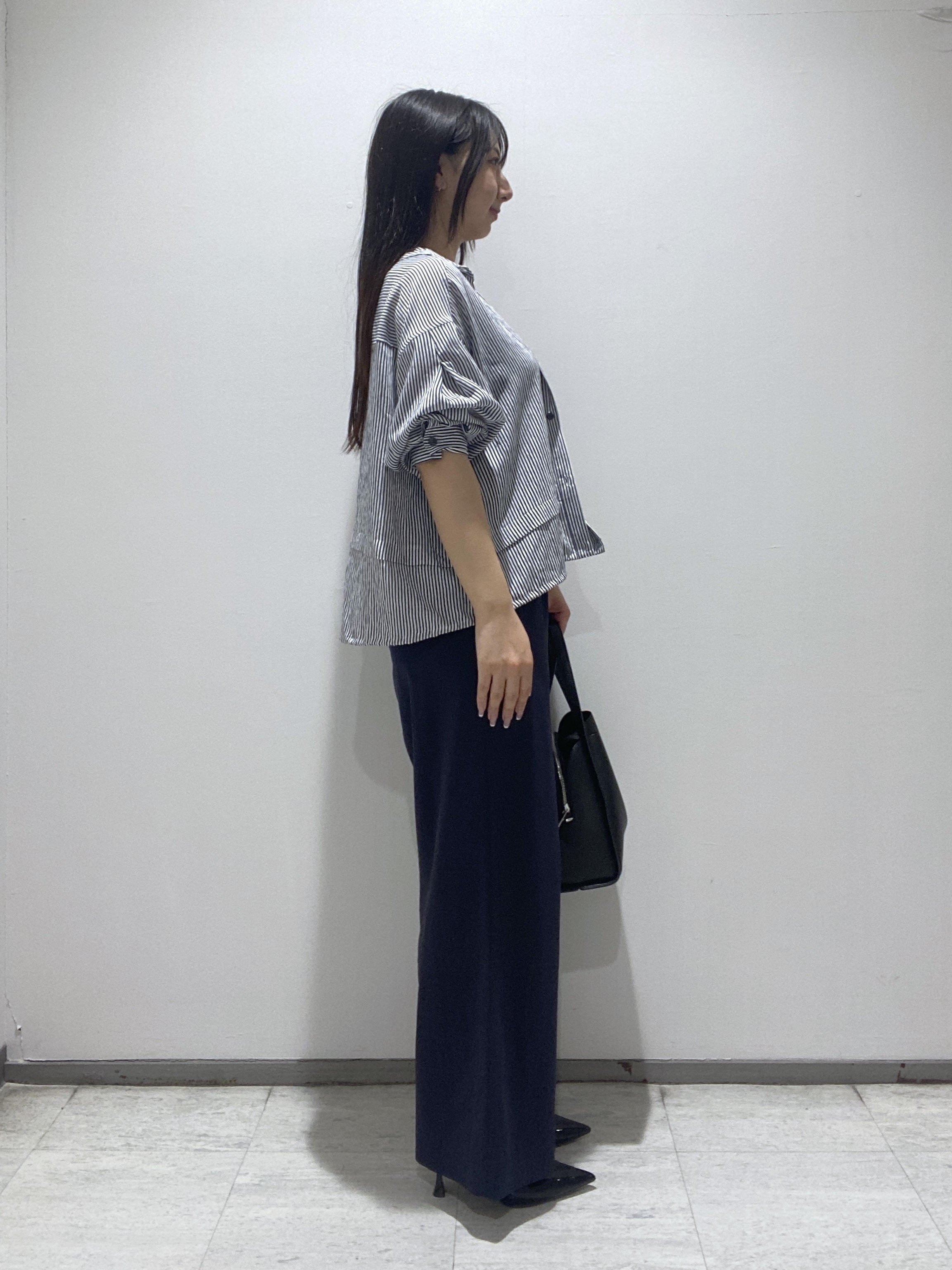 meiさんの「INDIVI｜【UVケア／選べるグラフィック】スムースジャージTシャツ」を使ったコーディネート