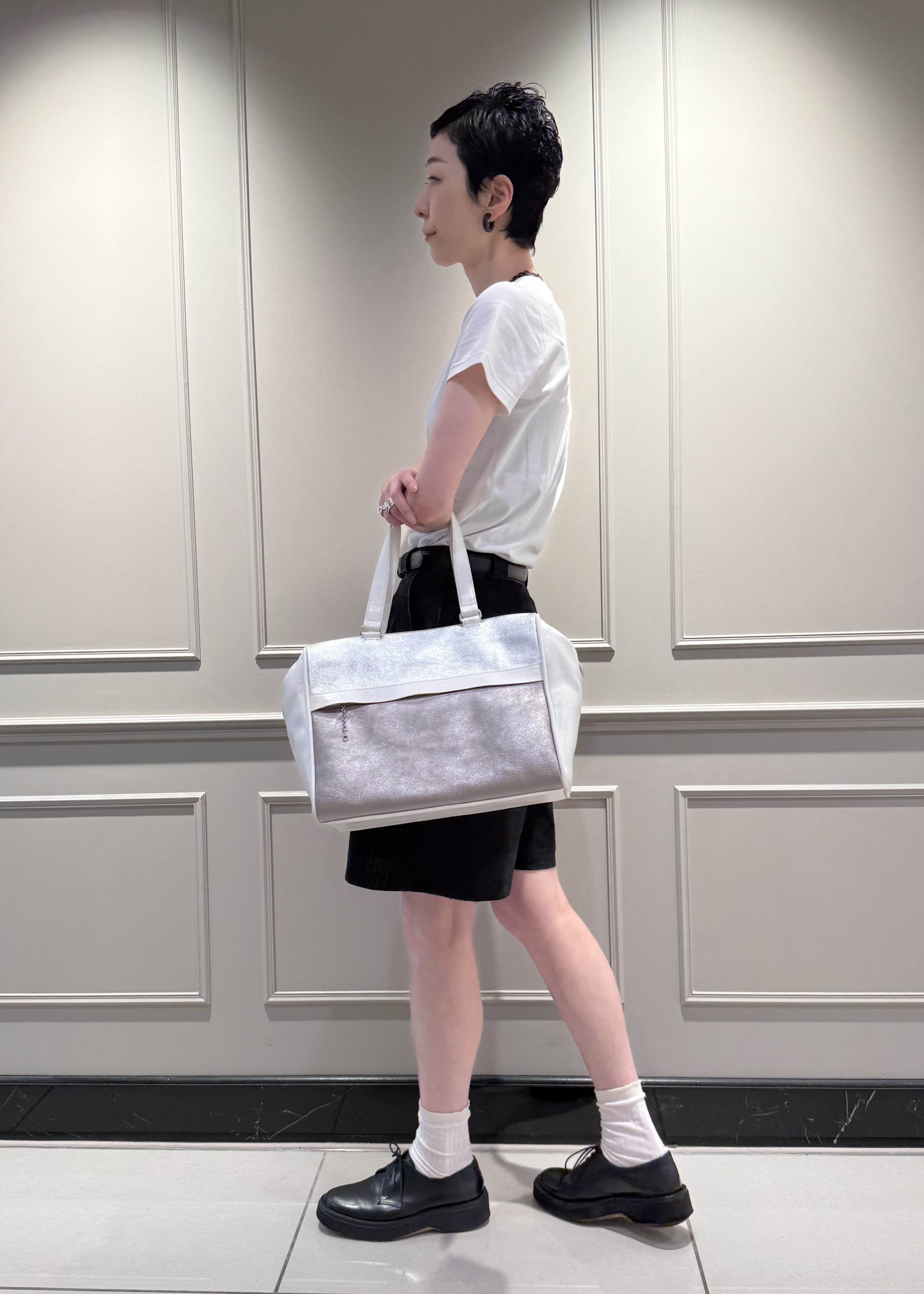 Kさんの「HIROKO HAYASHI｜FOGLIO（フォーリオ）ボストンバッグ」を使ったコーディネート